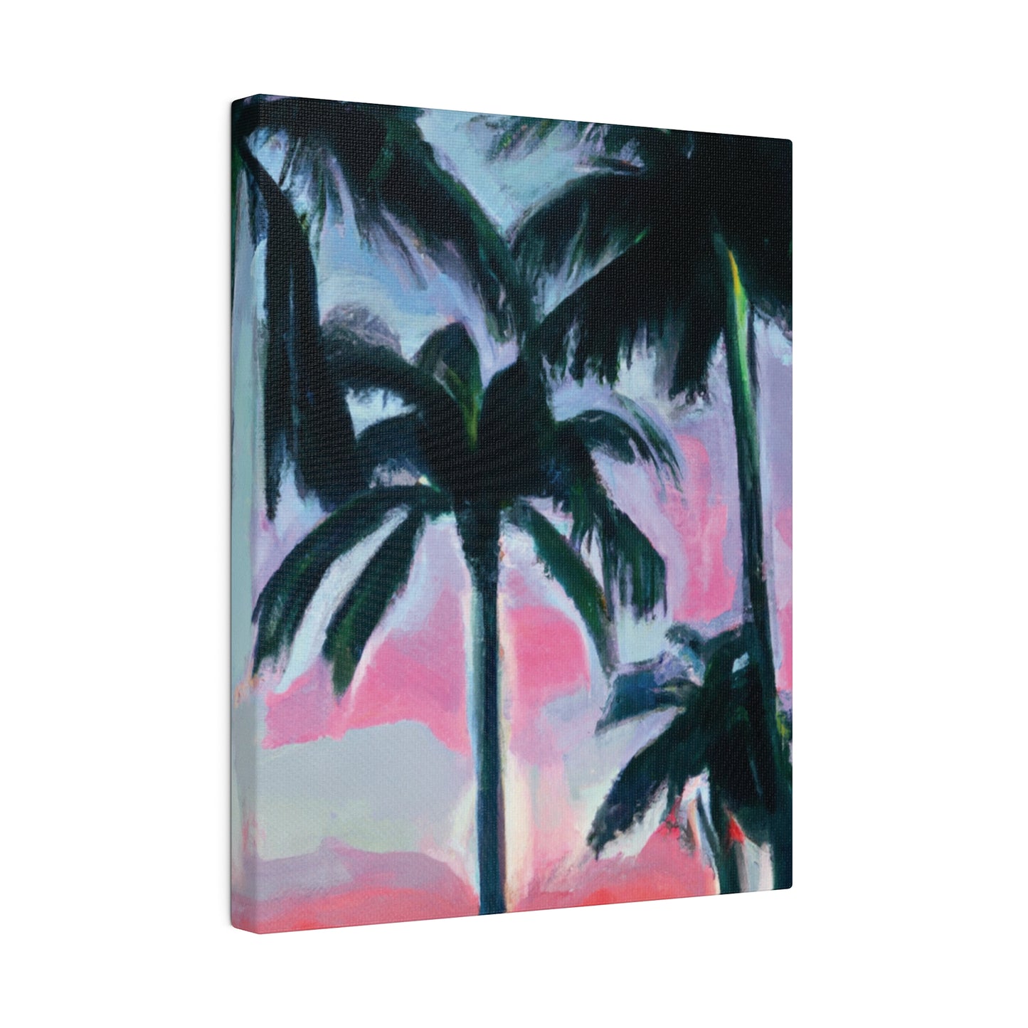 7629F - Miami Beach Sunset Painting Print | Miami | Beach | Sunset | Poster | Home Decor | Wall Art | Canvas