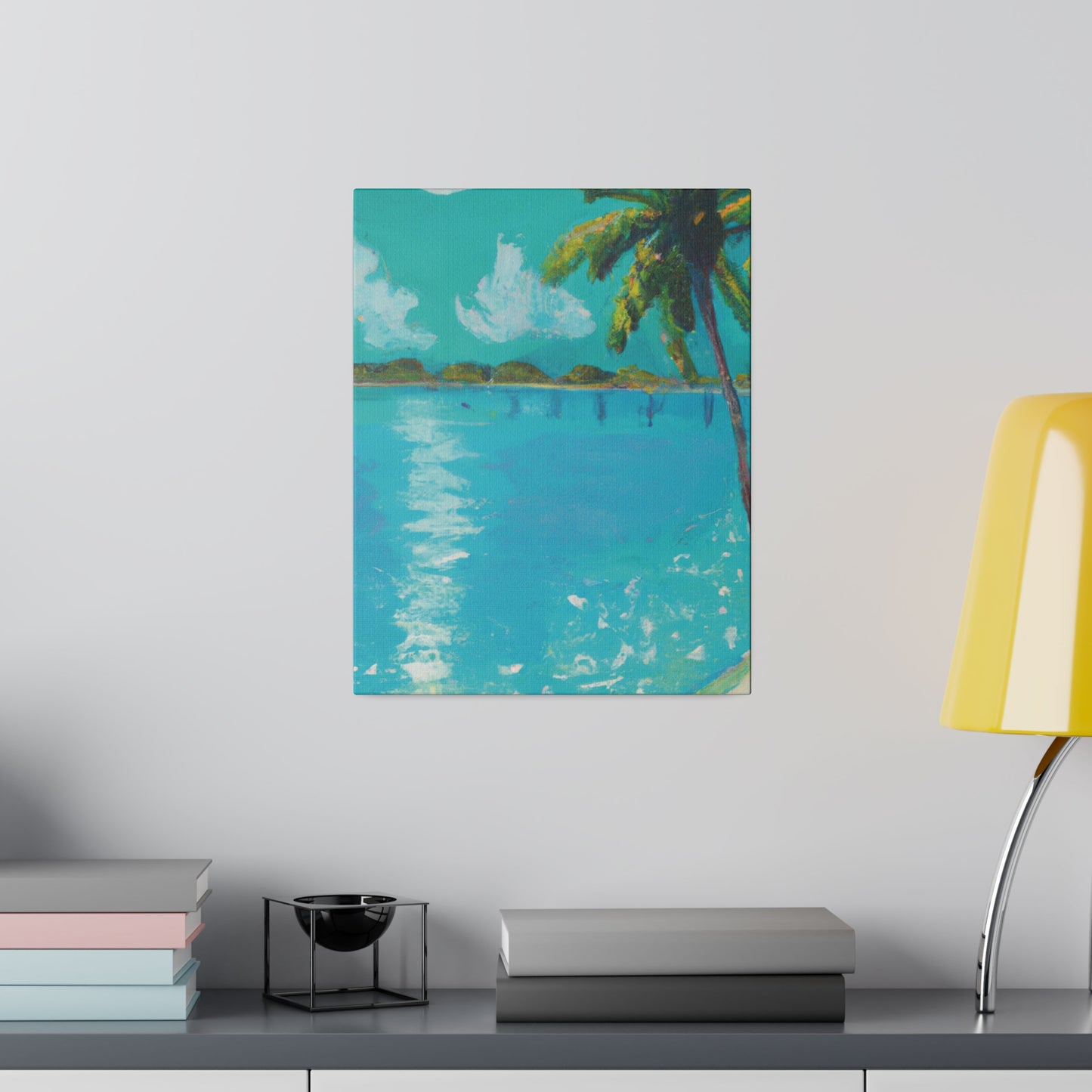 2483G - Bahamas Ocean Painting Print | Bahamas | Ocean | Beach | Poster | Home Decor | Wall Art | Canvas