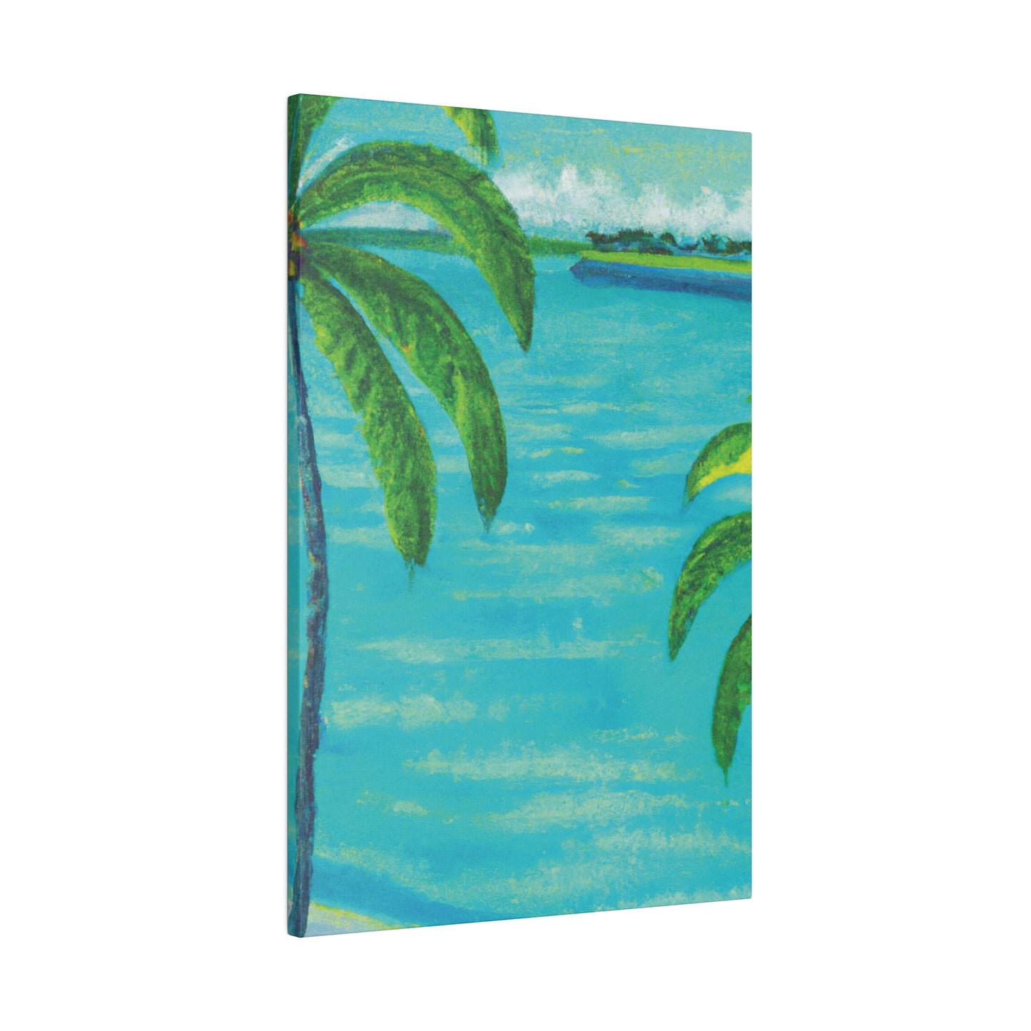 3184O - Bahamas Ocean Painting Print | Bahamas | Ocean | Beach | Poster | Home Decor | Wall Art | Canvas