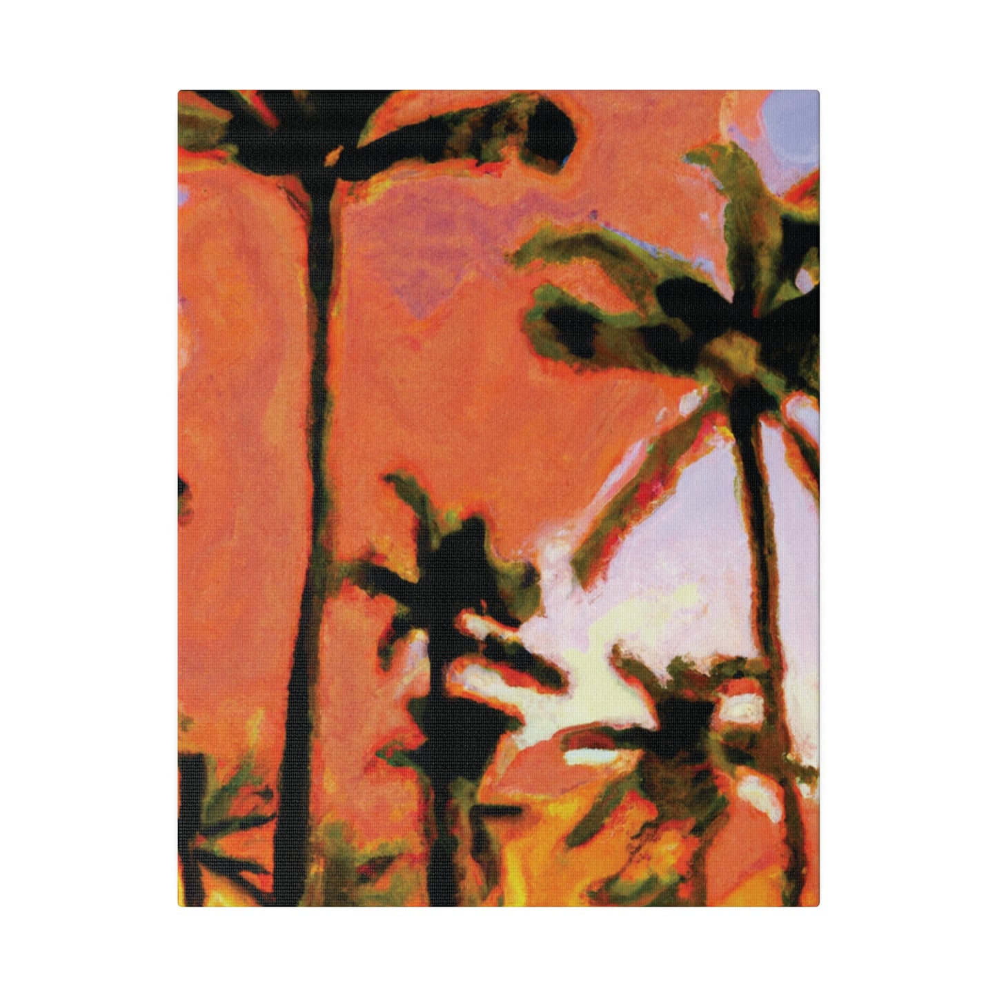 7177X - Miami Beach Sunset Painting Print | Miami | Beach | Sunset | Poster | Home Decor | Wall Art | Canvas