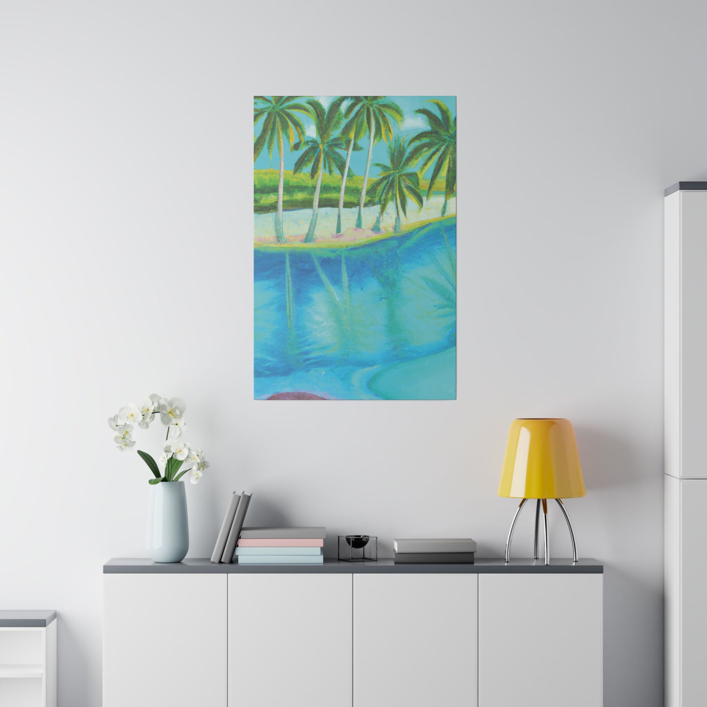 5436R - Bahamas Ocean Painting Print | Bahamas | Ocean | Beach | Poster | Home Decor | Wall Art | Canvas