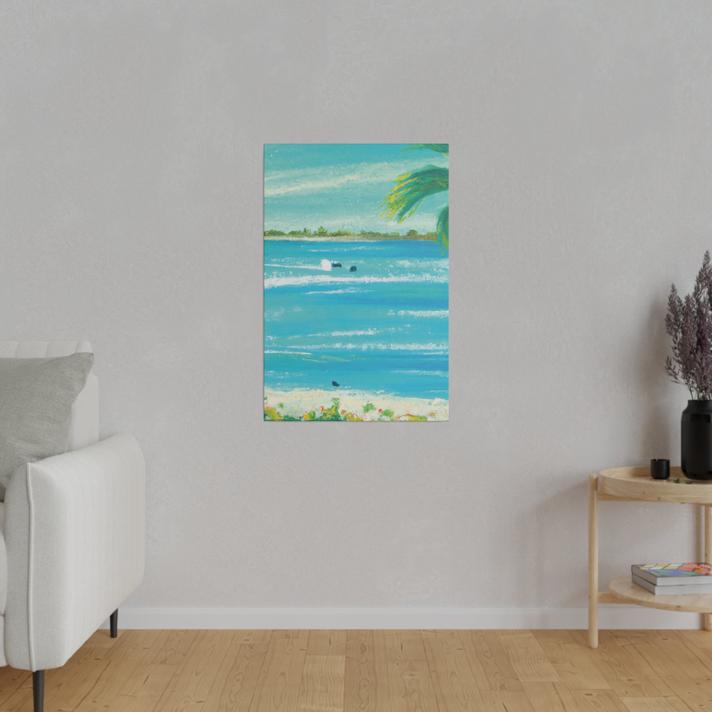 4282E - Bahamas Ocean Painting Print | Bahamas | Ocean | Beach | Poster | Home Decor | Wall Art | Canvas