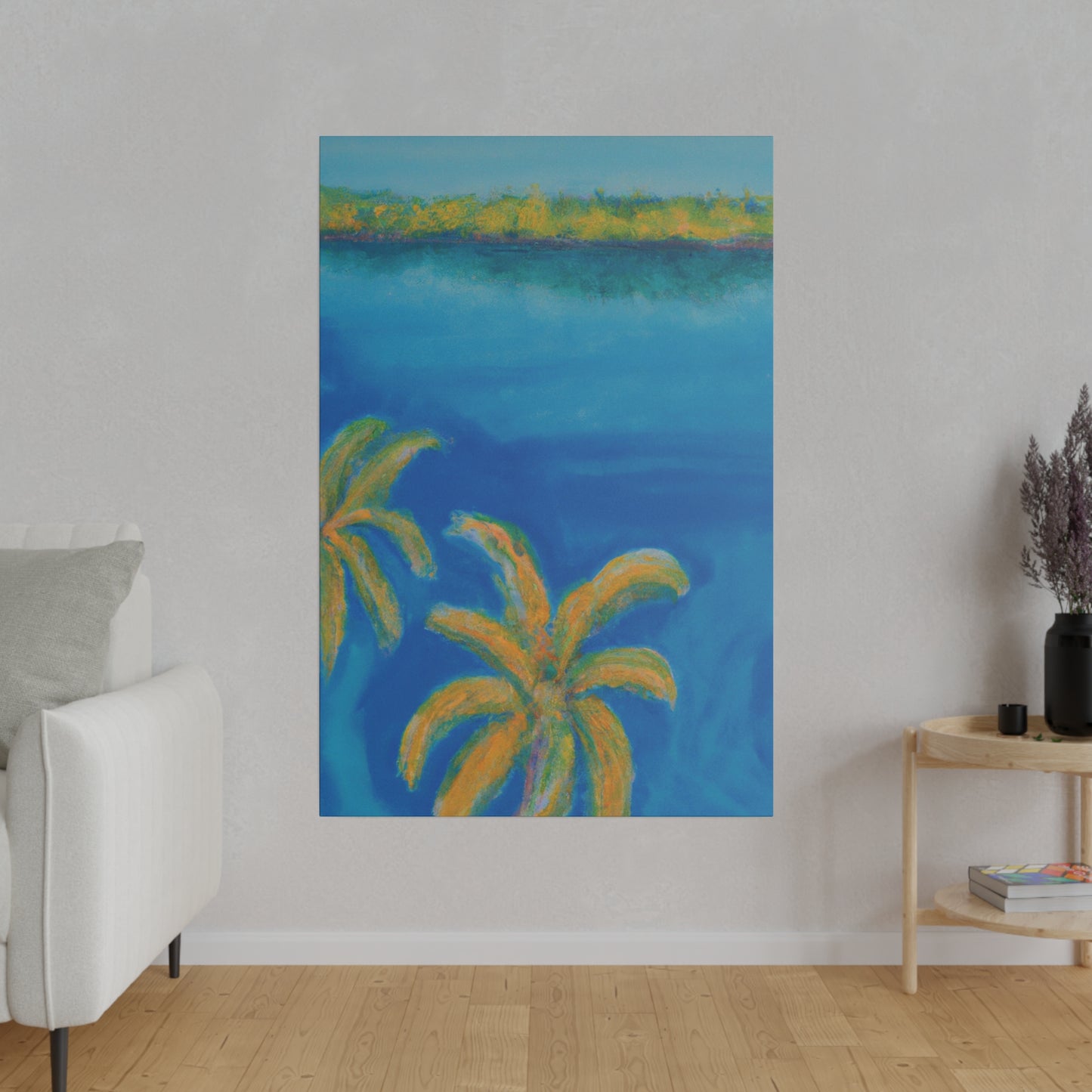 7128I - Bahamas Ocean Painting Print | Bahamas | Ocean | Beach | Poster | Home Decor | Wall Art | Canvas