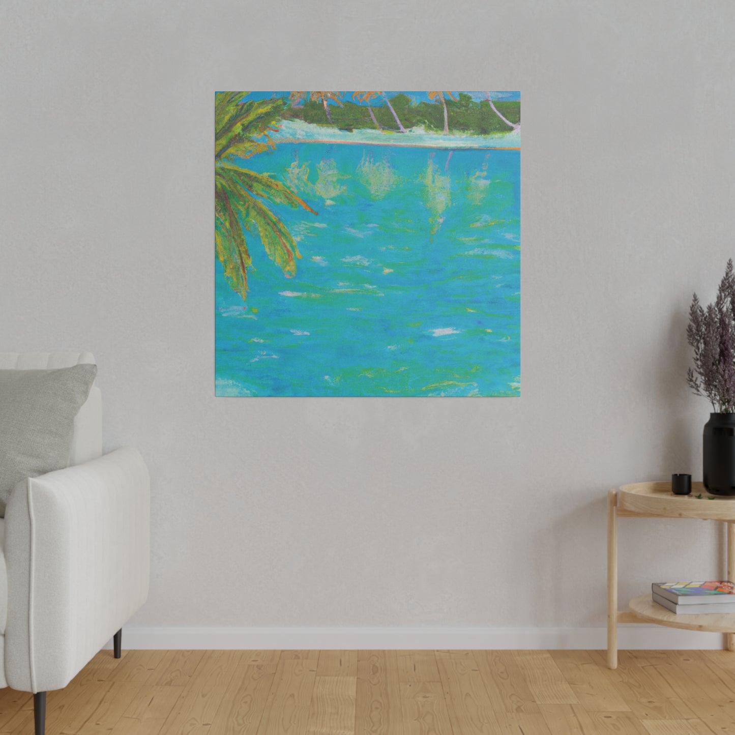 1767P - Bahamas Ocean Painting Print | Bahamas | Ocean | Beach | Poster | Home Decor | Wall Art | Canvas