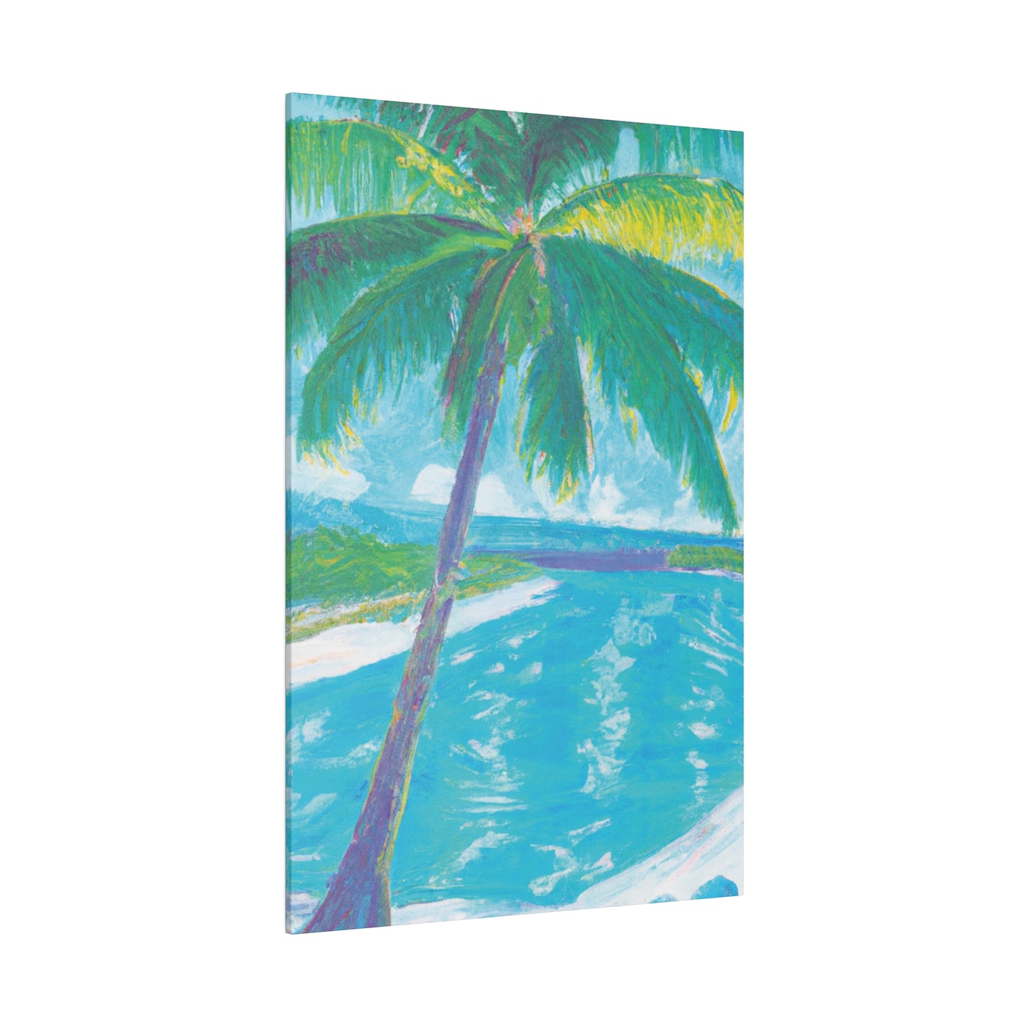 9252K - Bahamas Ocean Painting Print | Bahamas | Ocean | Beach | Poster | Home Decor | Wall Art | Canvas