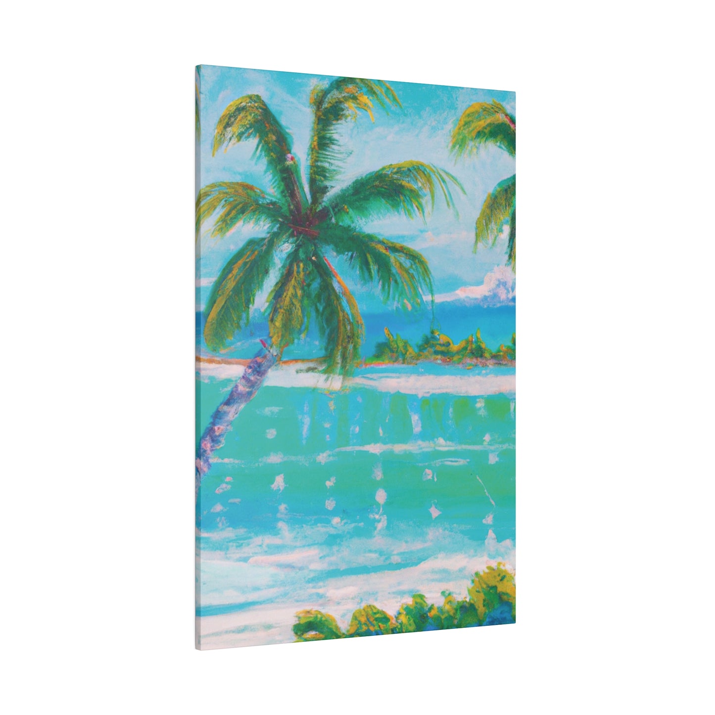 9452K - Bahamas Ocean Painting Print | Bahamas | Ocean | Beach | Poster | Home Decor | Wall Art | Canvas