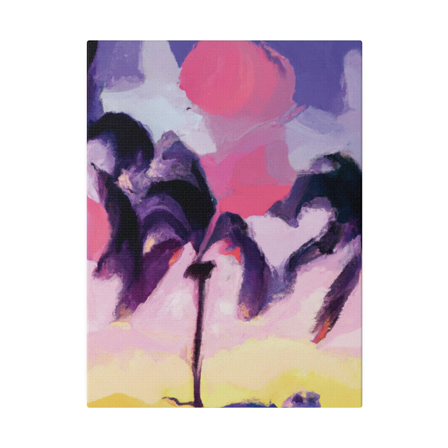 8189L - Miami Beach Sunset Painting Print | Miami | Beach | Sunset | Poster | Home Decor | Wall Art | Canvas