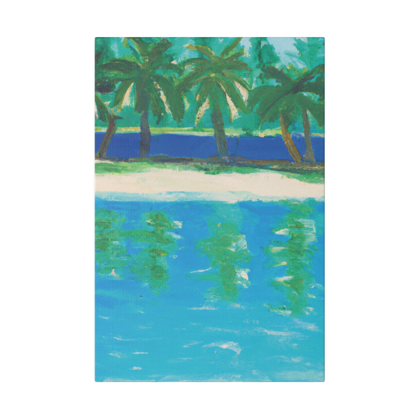 4129L - Bahamas Ocean Painting Print | Bahamas | Ocean | Beach | Poster | Home Decor | Wall Art | Canvas