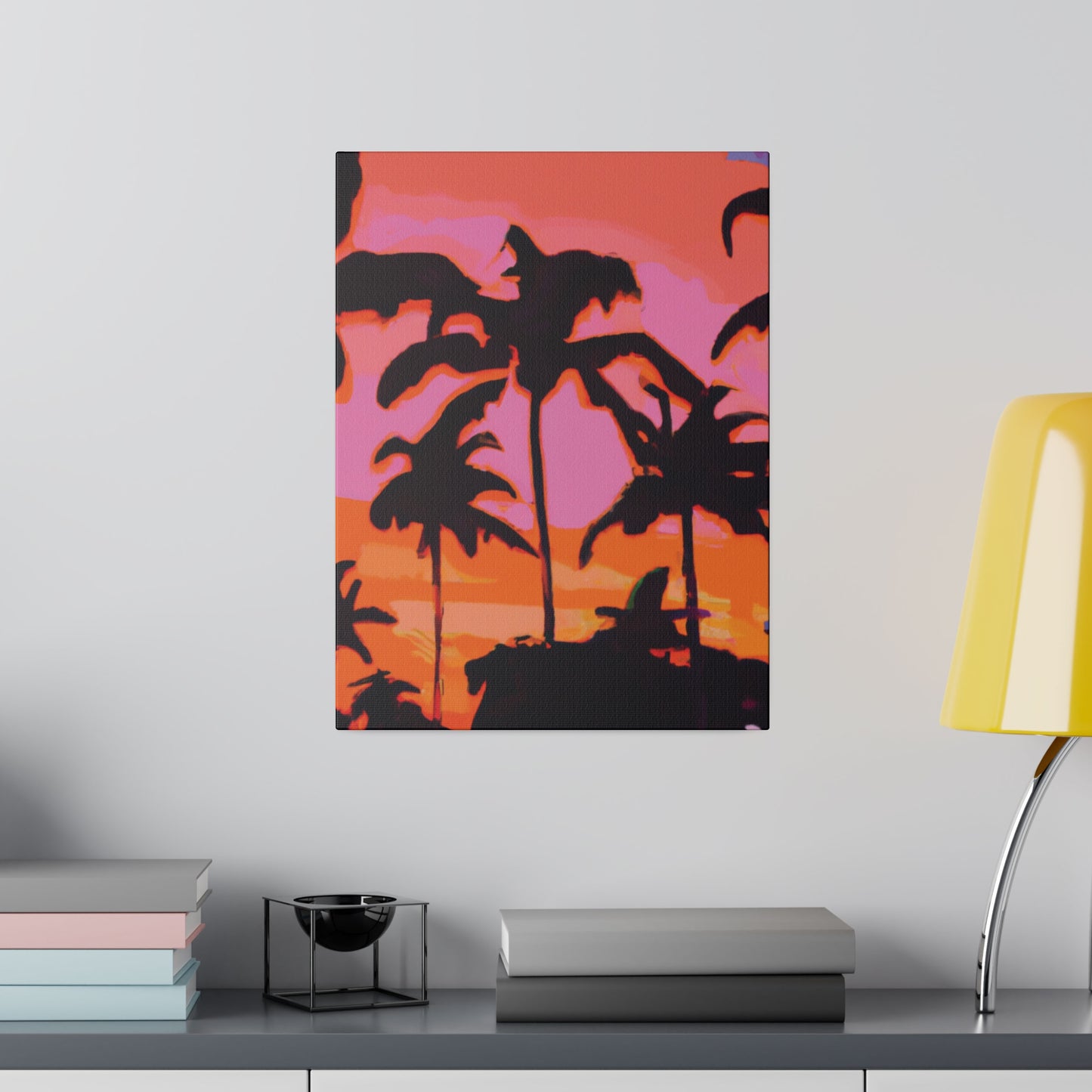 6226X - Miami Beach Sunset Painting Print | Miami | Beach | Sunset | Poster | Home Decor | Wall Art | Canvas