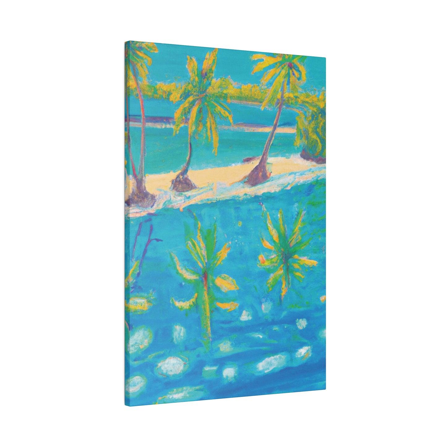 4825R - Bahamas Ocean Painting Print | Bahamas | Ocean | Beach | Poster | Home Decor | Wall Art | Canvas