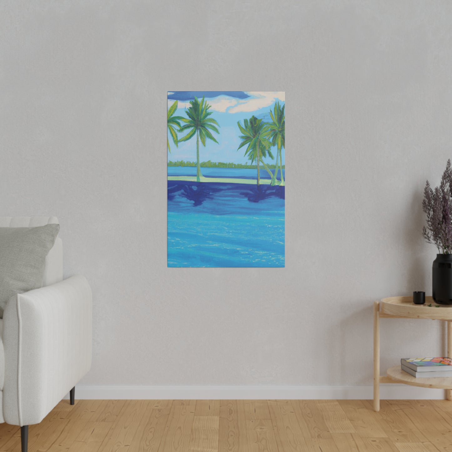 9589F - Bahamas Ocean Painting Print | Bahamas | Ocean | Beach | Poster | Home Decor | Wall Art | Canvas