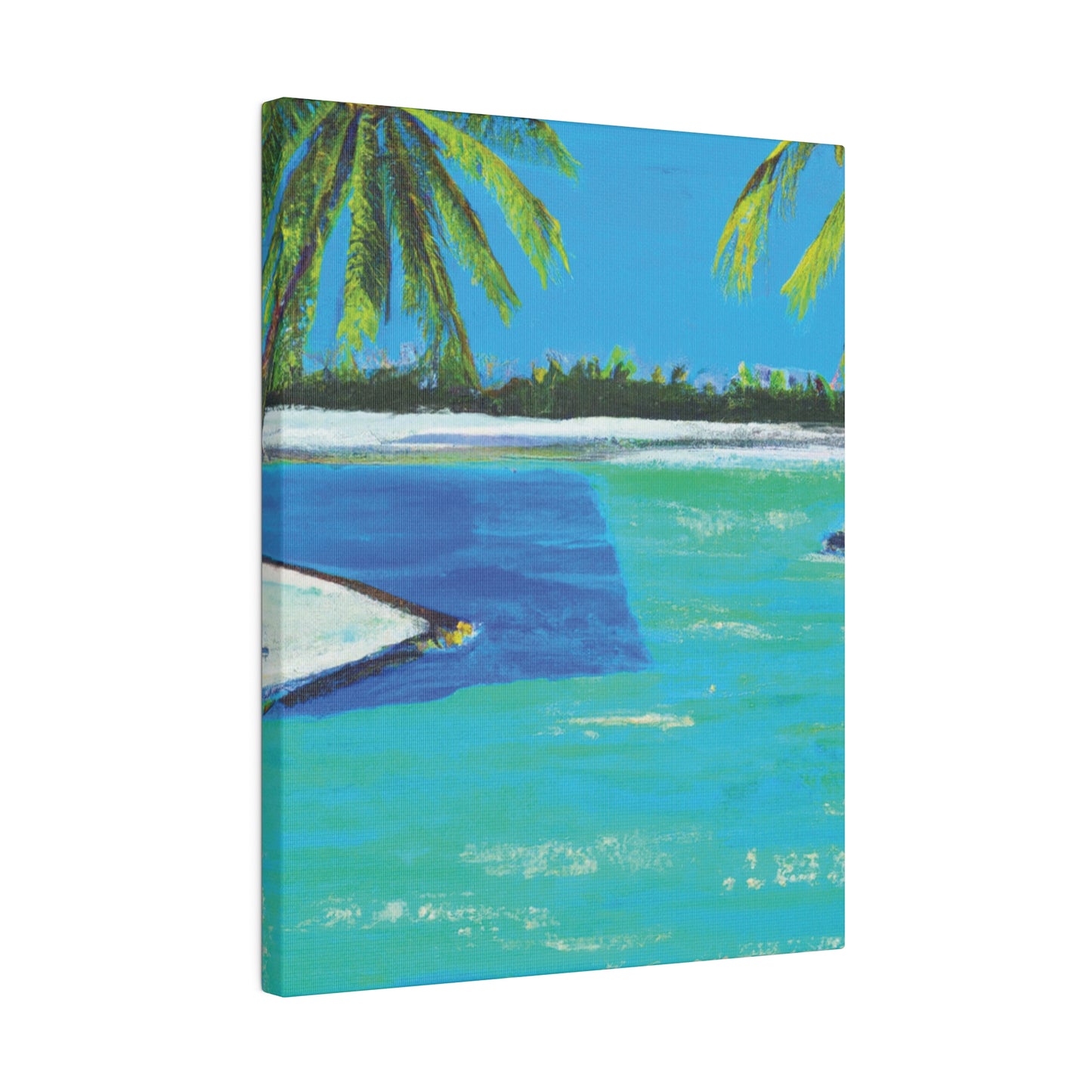 9761V - Bahamas Ocean Painting Print | Bahamas | Ocean | Beach | Poster | Home Decor | Wall Art | Canvas