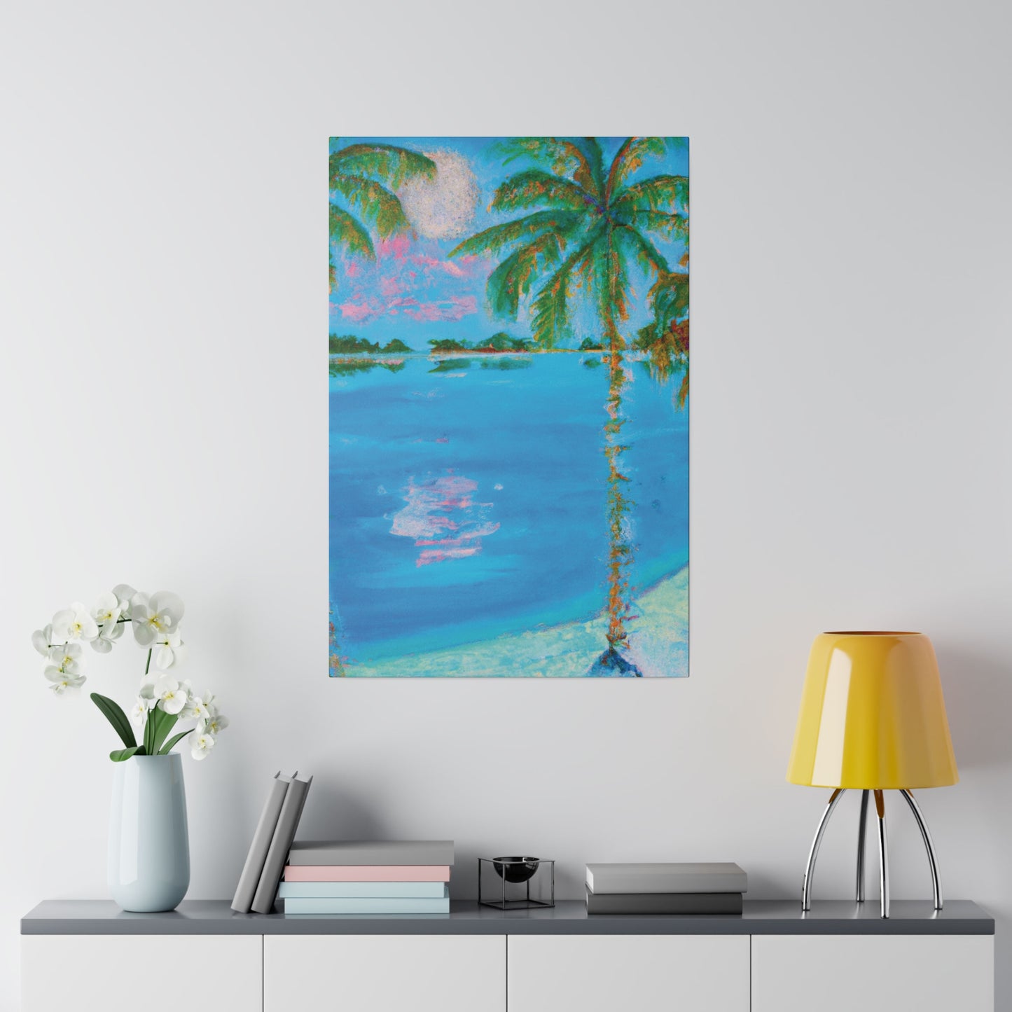 7853V - Bahamas Ocean Painting Print | Bahamas | Ocean | Beach | Poster | Home Decor | Wall Art | Canvas