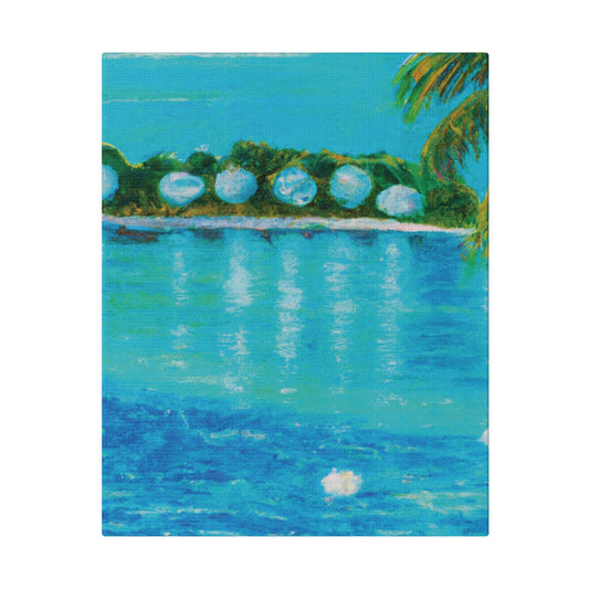 912X - Bahamas Ocean Painting Print | Bahamas | Ocean | Beach | Poster | Home Decor | Wall Art | Canvas