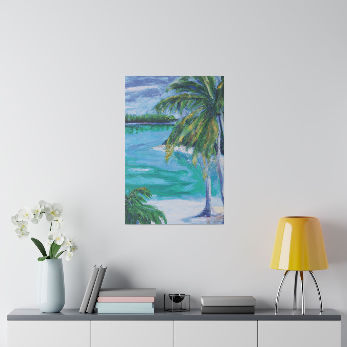 8721Q - Bahamas Ocean Painting Print | Bahamas | Ocean | Beach | Poster | Home Decor | Wall Art | Canvas