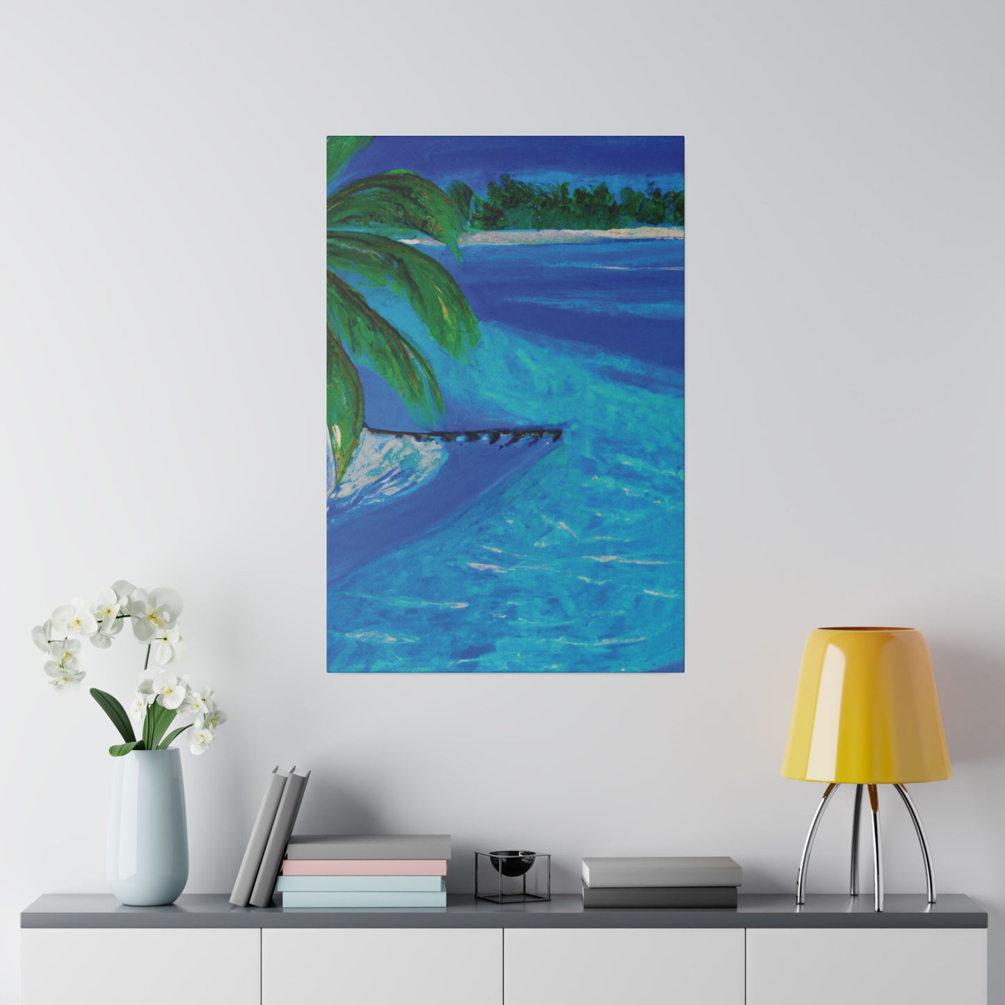 3145T - Bahamas Ocean Painting Print | Bahamas | Ocean | Beach | Poster | Home Decor | Wall Art | Canvas