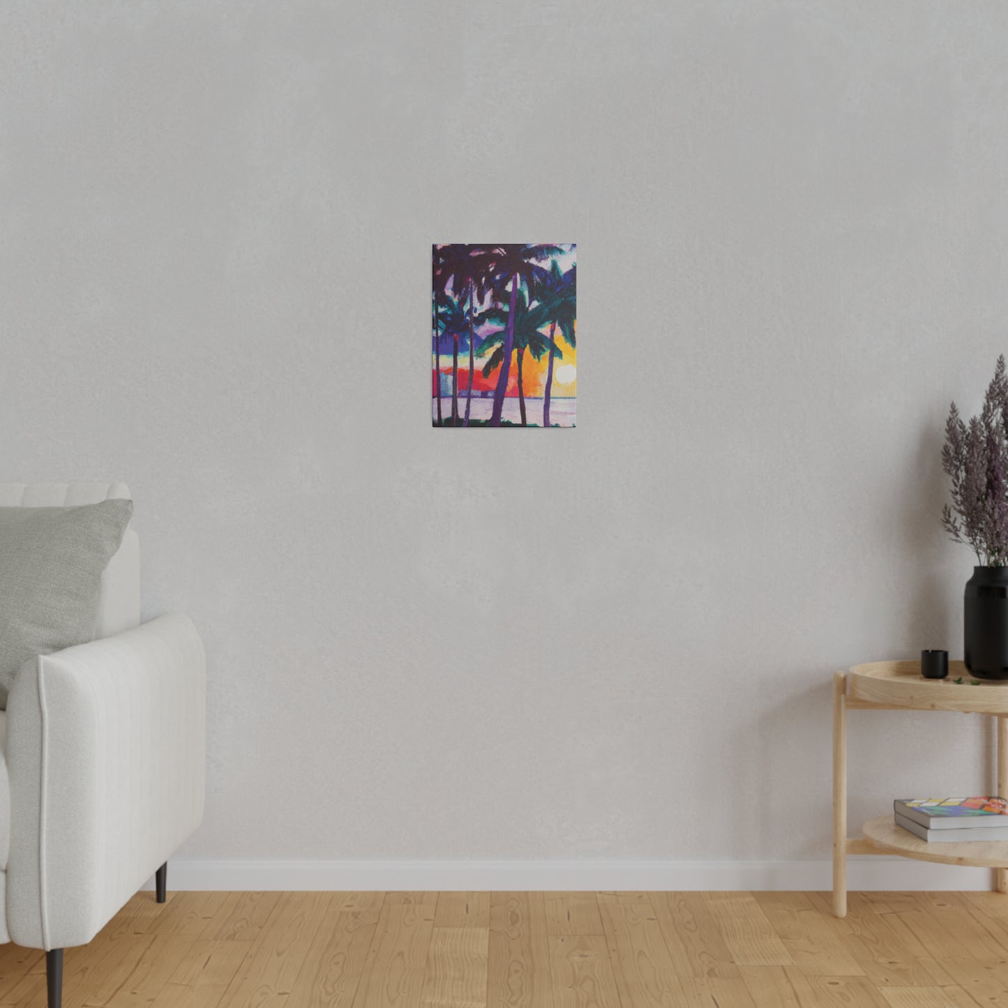 3259X - Miami Beach Sunset Painting Print | Miami | Beach | Sunset | Poster | Home Decor | Wall Art | Canvas