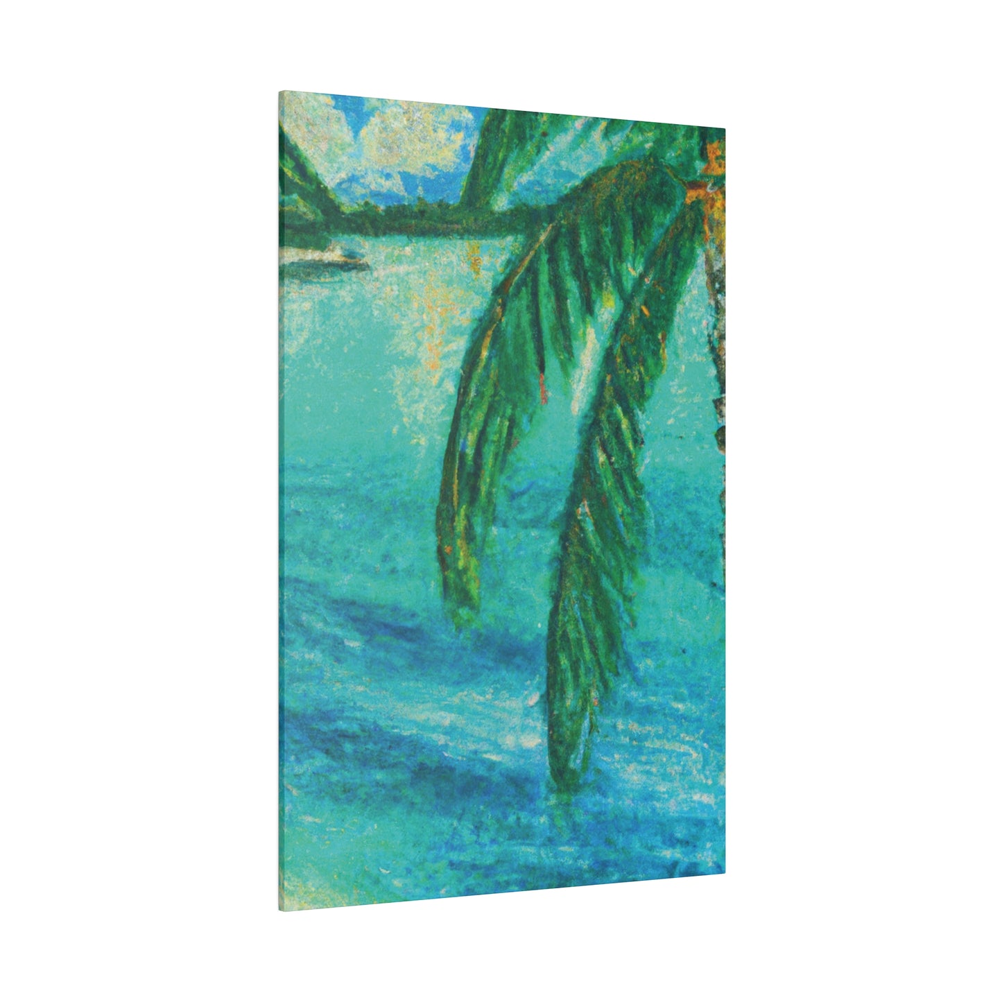 7714W - Bahamas Ocean Painting Print | Bahamas | Ocean | Beach | Poster | Home Decor | Wall Art | Canvas