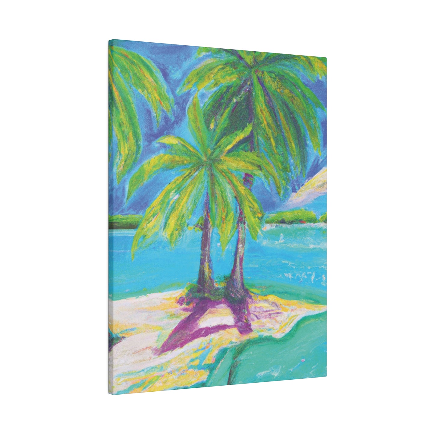 6632P - Bahamas Ocean Painting Print | Bahamas | Ocean | Beach | Poster | Home Decor | Wall Art | Canvas