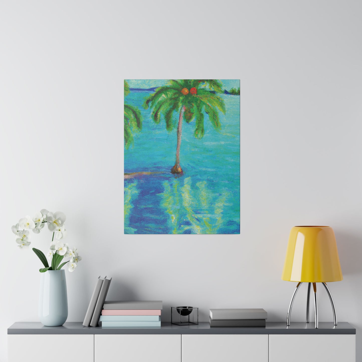 7998G - Bahamas Ocean Painting Print | Bahamas | Ocean | Beach | Poster | Home Decor | Wall Art | Canvas