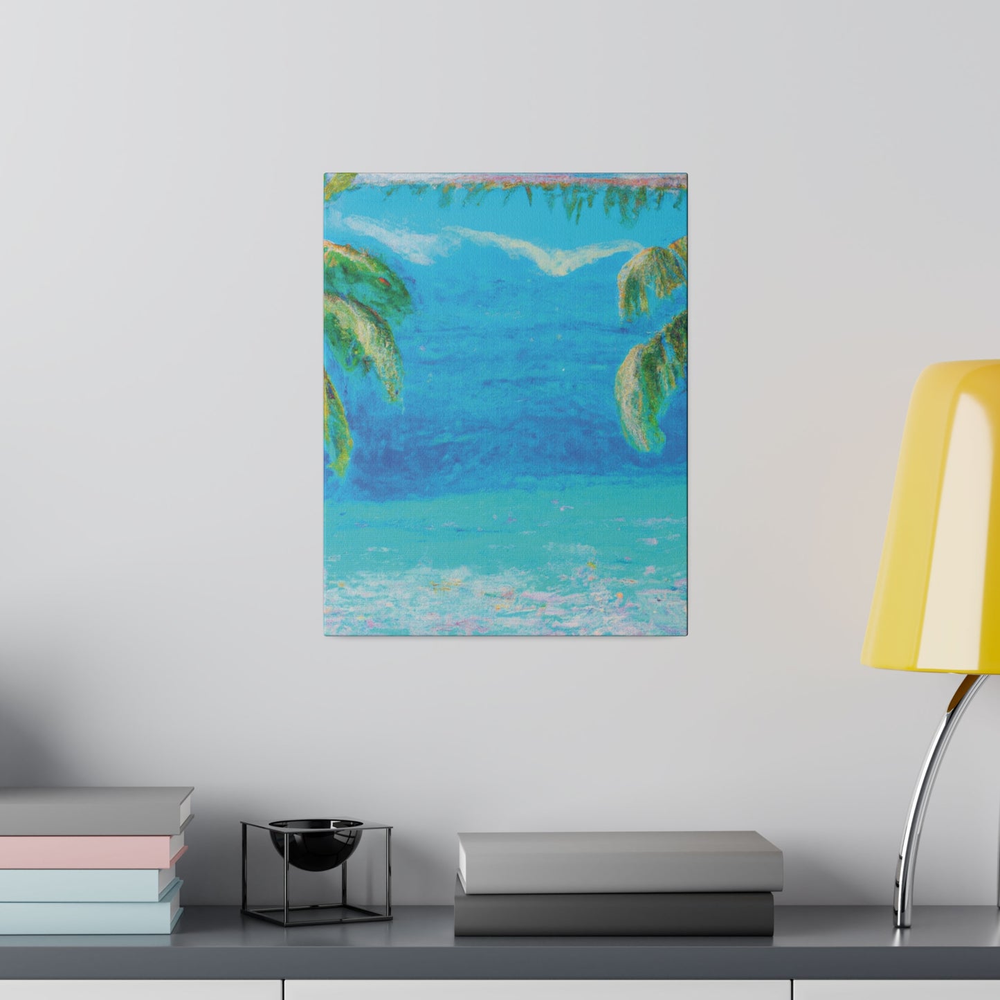 8159P - Bahamas Ocean Painting Print | Bahamas | Ocean | Beach | Poster | Home Decor | Wall Art | Canvas