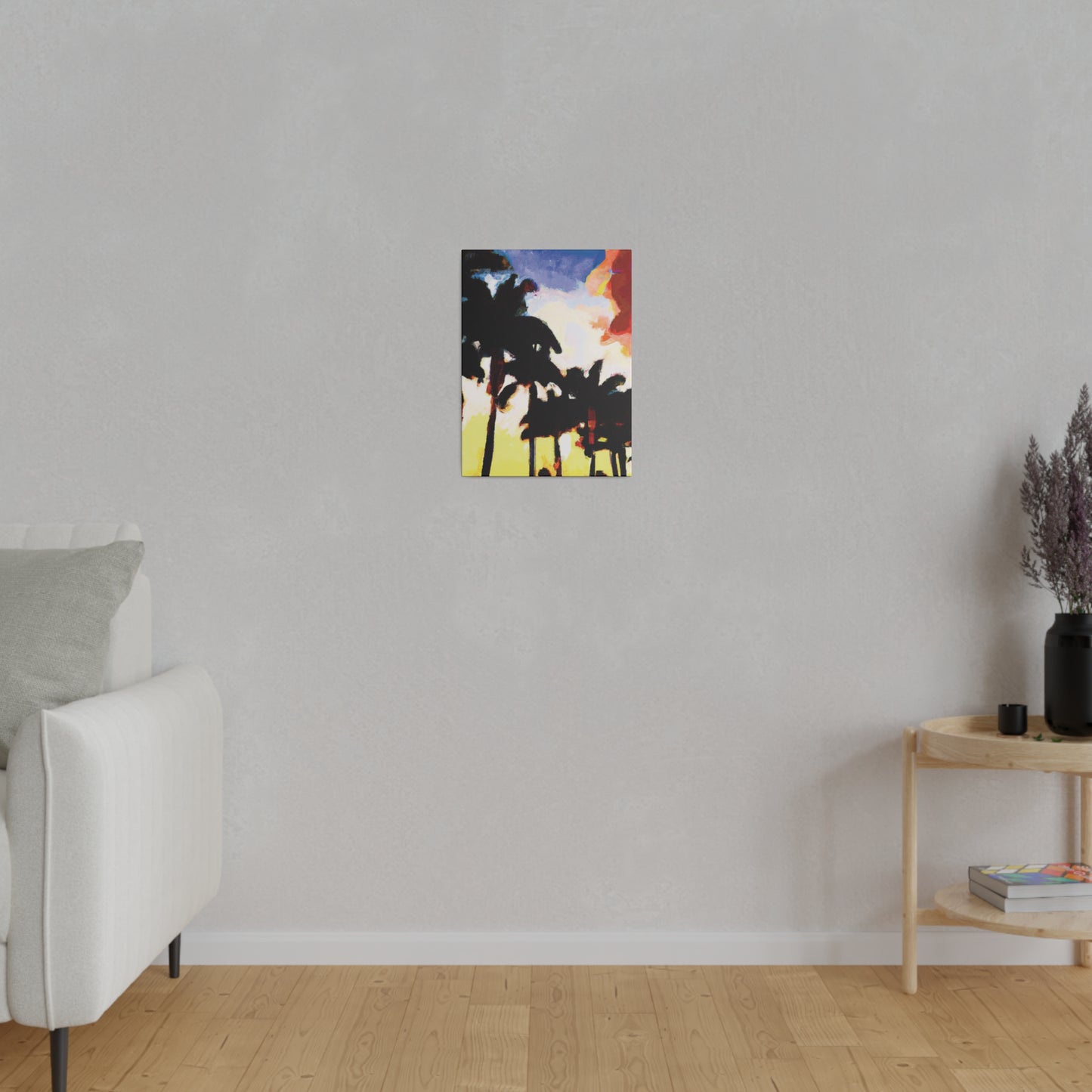 9127M - Miami Beach Sunset Painting Print | Miami | Beach | Sunset | Poster | Home Decor | Wall Art | Canvas