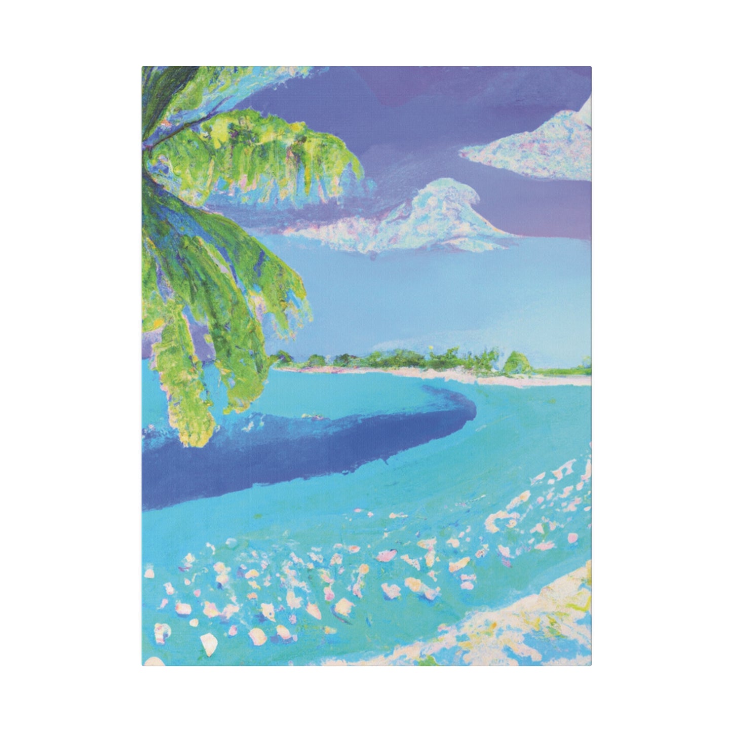 9792F - Bahamas Ocean Painting Print | Bahamas | Ocean | Beach | Poster | Home Decor | Wall Art | Canvas