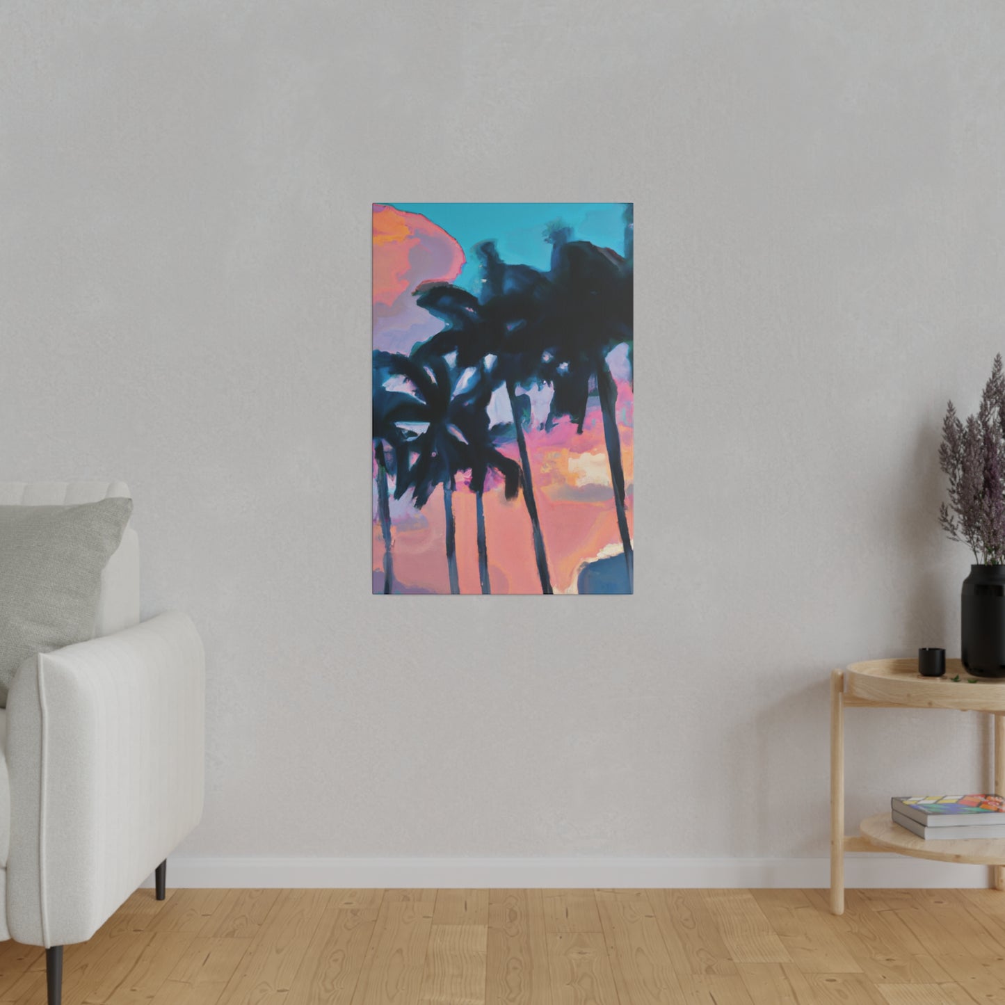 7234X - Miami Beach Sunset Painting Print | Miami | Beach | Sunset | Poster | Home Decor | Wall Art | Canvas