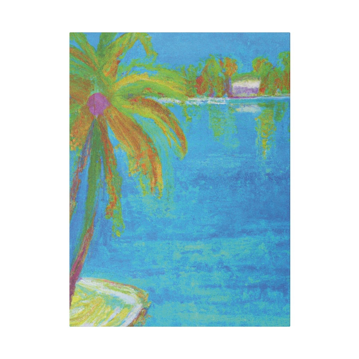 7245E - Bahamas Ocean Painting Print | Bahamas | Ocean | Beach | Poster | Home Decor | Wall Art | Canvas