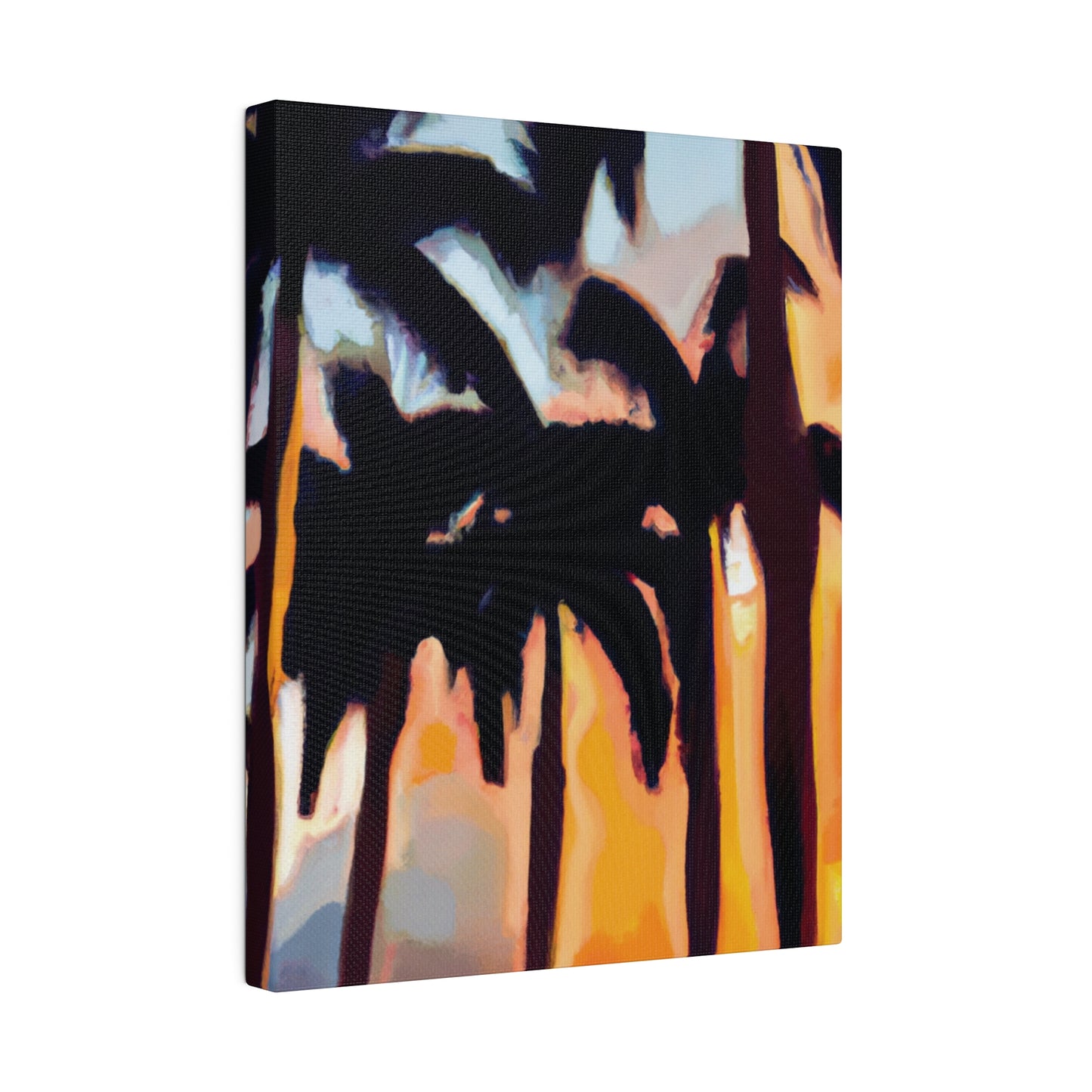 5642H - Miami Beach Sunset Painting Print | Miami | Beach | Sunset | Poster | Home Decor | Wall Art | Canvas