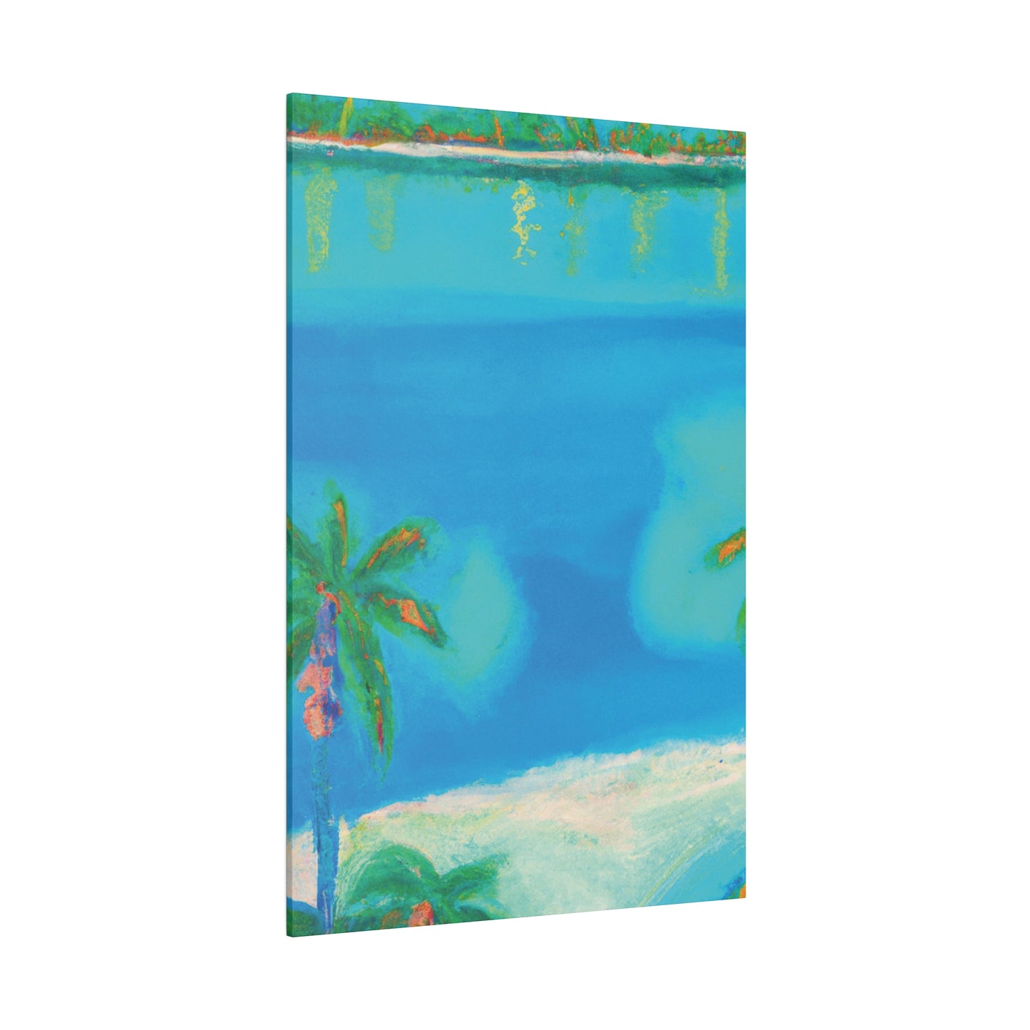 4785X - Bahamas Ocean Painting Print | Bahamas | Ocean | Beach | Poster | Home Decor | Wall Art | Canvas