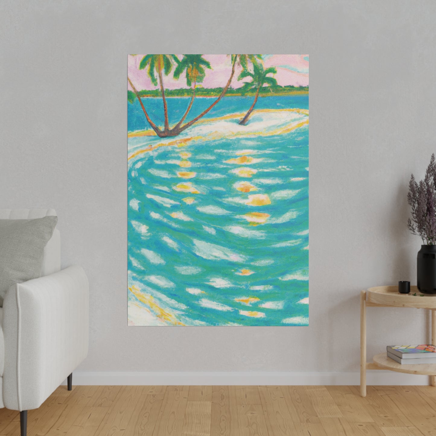 9029O - Bahamas Ocean Painting Print | Bahamas | Ocean | Beach | Poster | Home Decor | Wall Art | Canvas