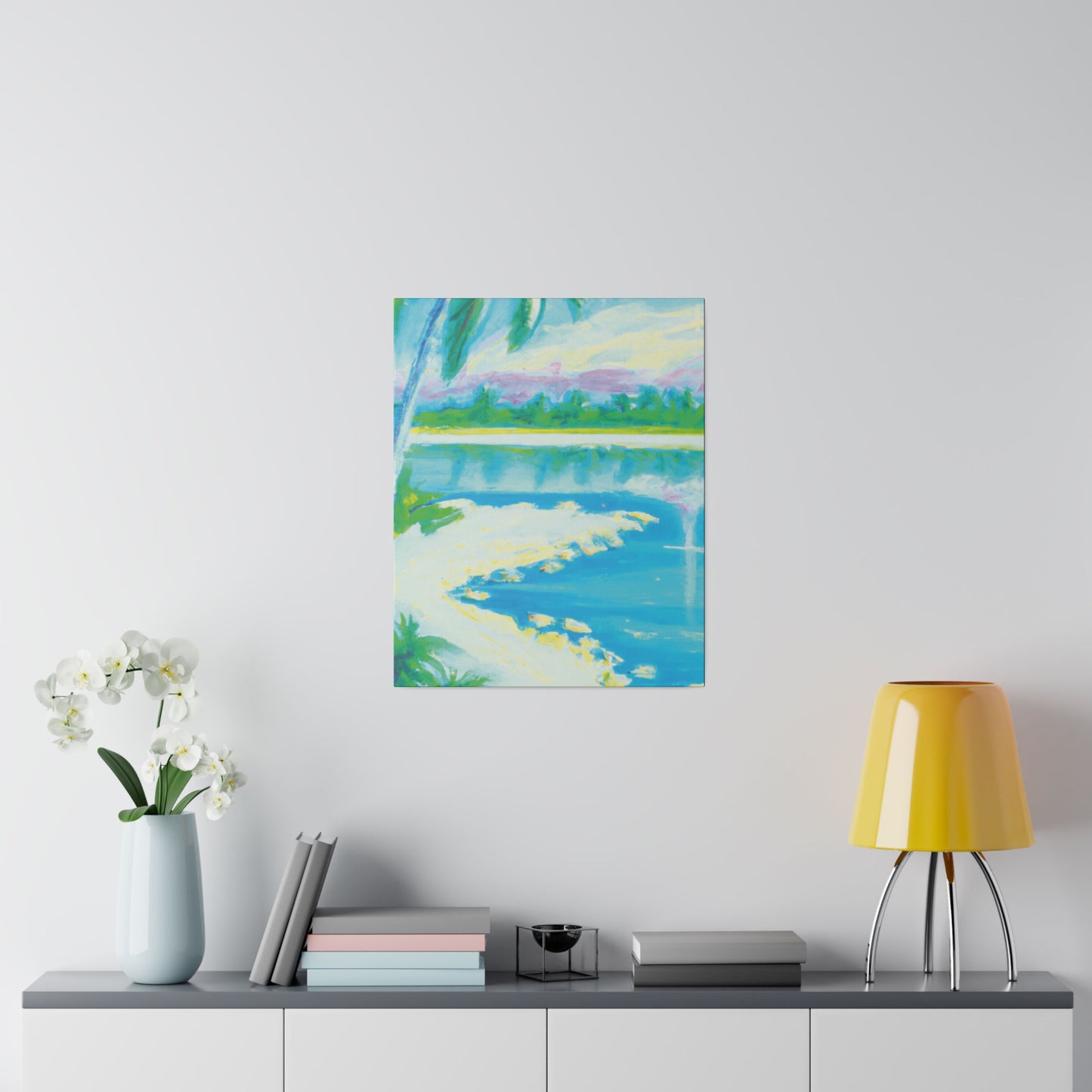 4501F - Bahamas Ocean Painting Print | Bahamas | Ocean | Beach | Poster | Home Decor | Wall Art | Canvas