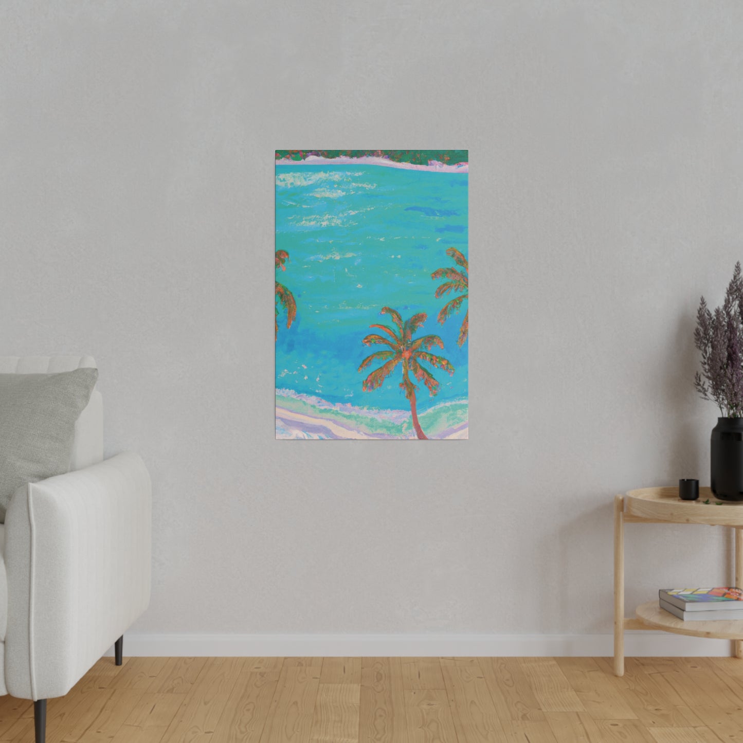 4532X - Bahamas Ocean Painting Print | Bahamas | Ocean | Beach | Poster | Home Decor | Wall Art | Canvas