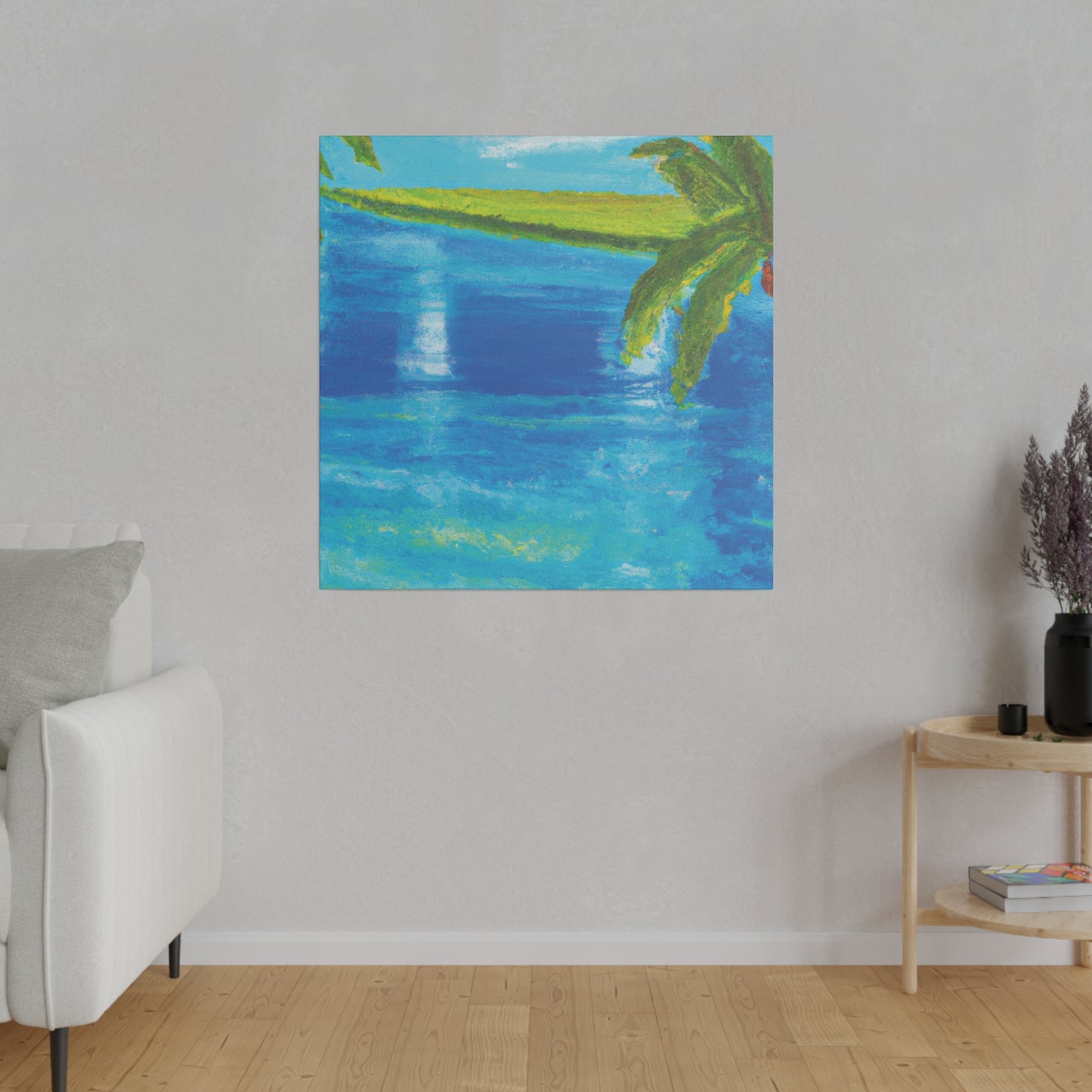 6359F - Bahamas Ocean Painting Print | Bahamas | Ocean | Beach | Poster | Home Decor | Wall Art | Canvas