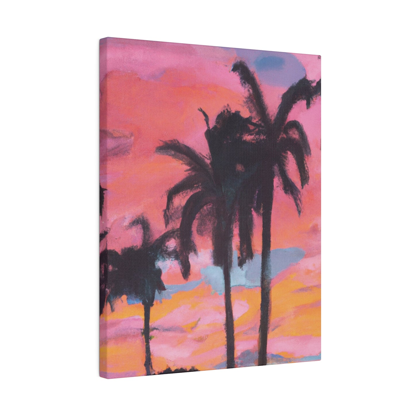 6349G - Miami Beach Sunset Painting Print | Miami | Beach | Sunset | Poster | Home Decor | Wall Art | Canvas