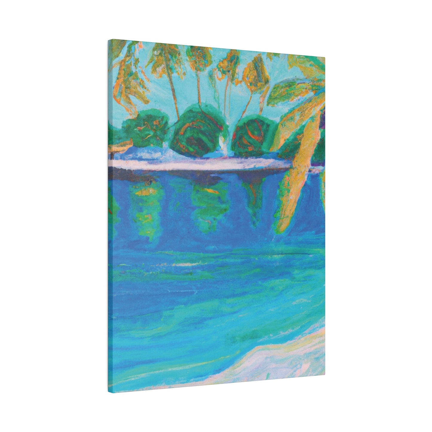 8975V - Bahamas Ocean Painting Print | Bahamas | Ocean | Beach | Poster | Home Decor | Wall Art | Canvas