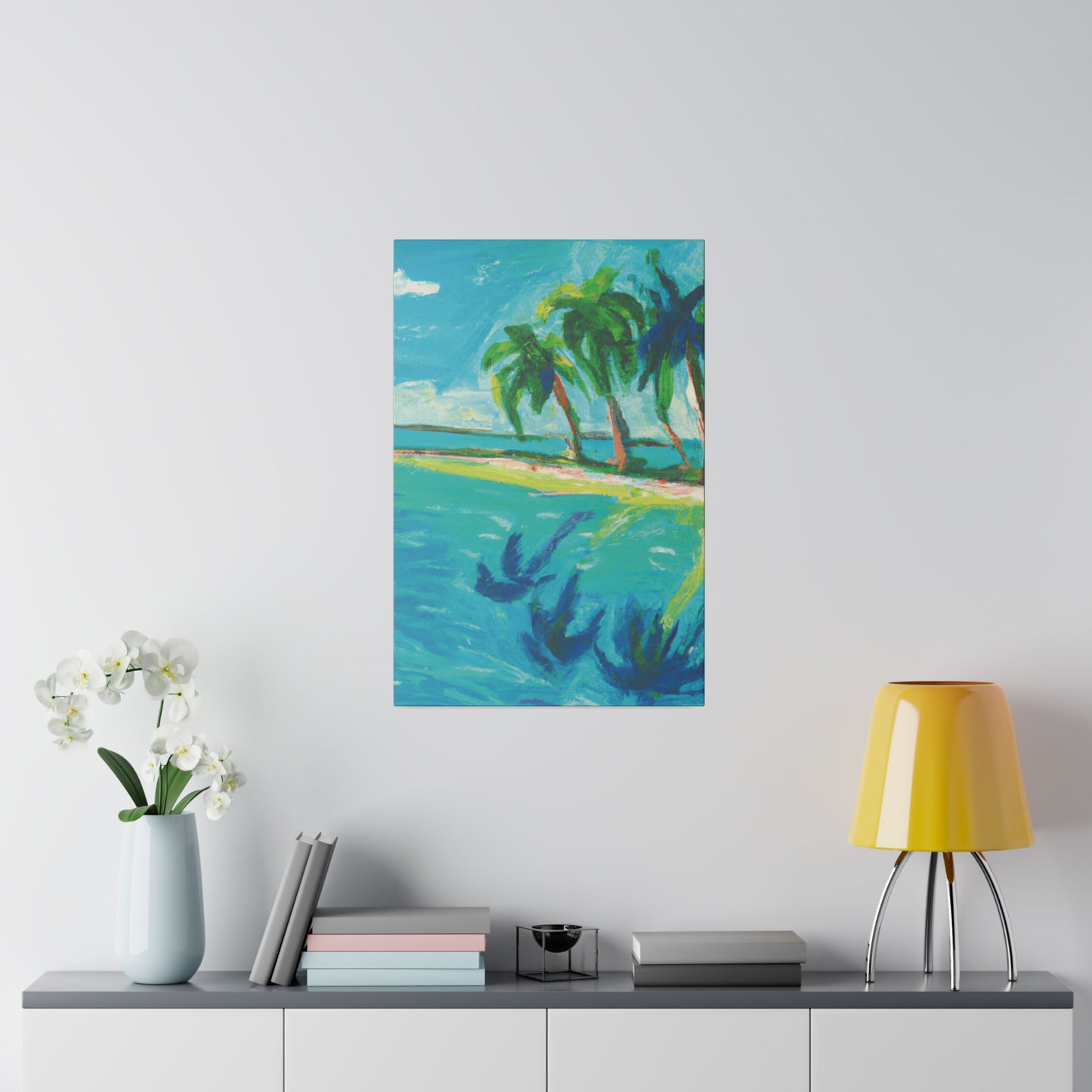 7326Z - Bahamas Ocean Painting Print | Bahamas | Ocean | Beach | Poster | Home Decor | Wall Art | Canvas