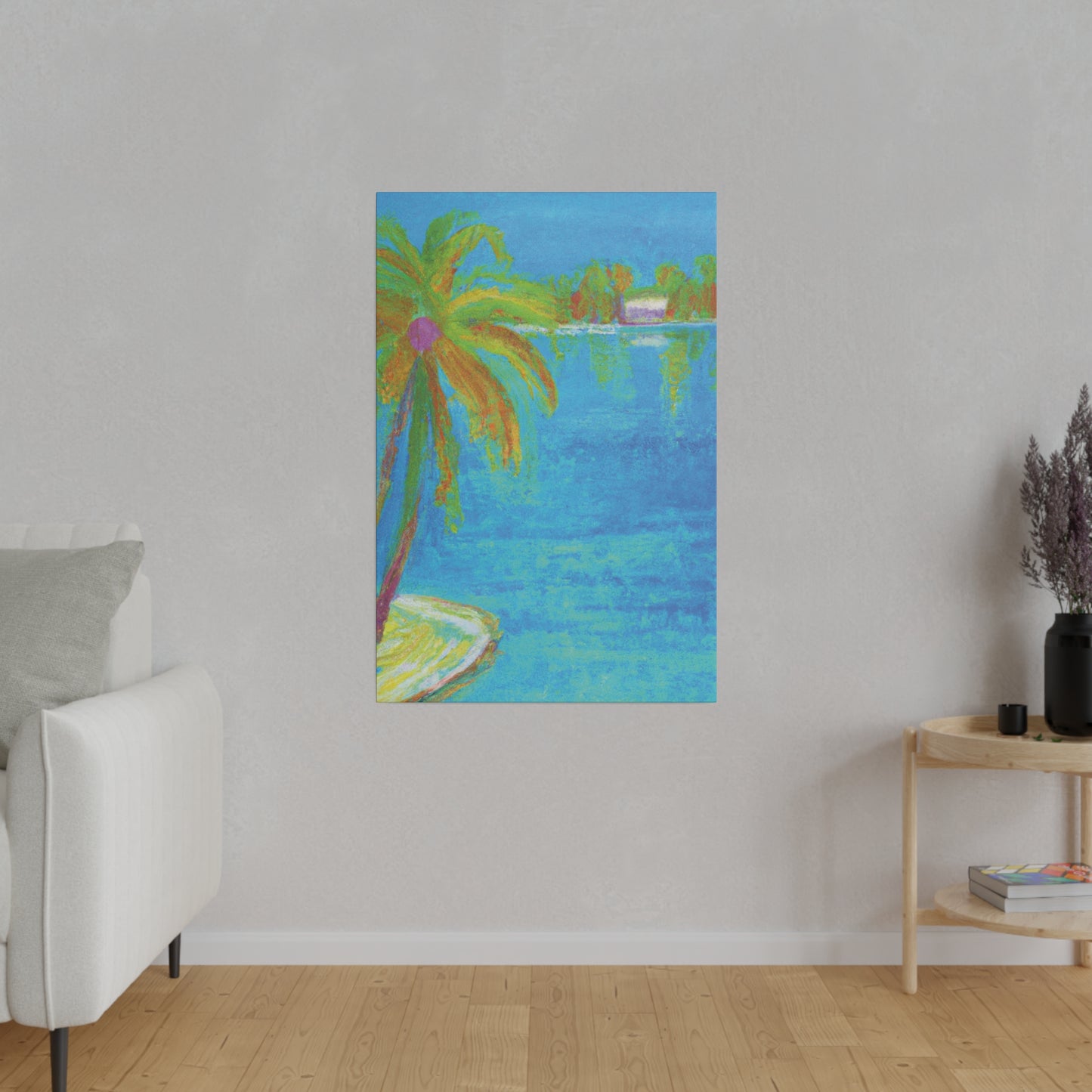 7245E - Bahamas Ocean Painting Print | Bahamas | Ocean | Beach | Poster | Home Decor | Wall Art | Canvas