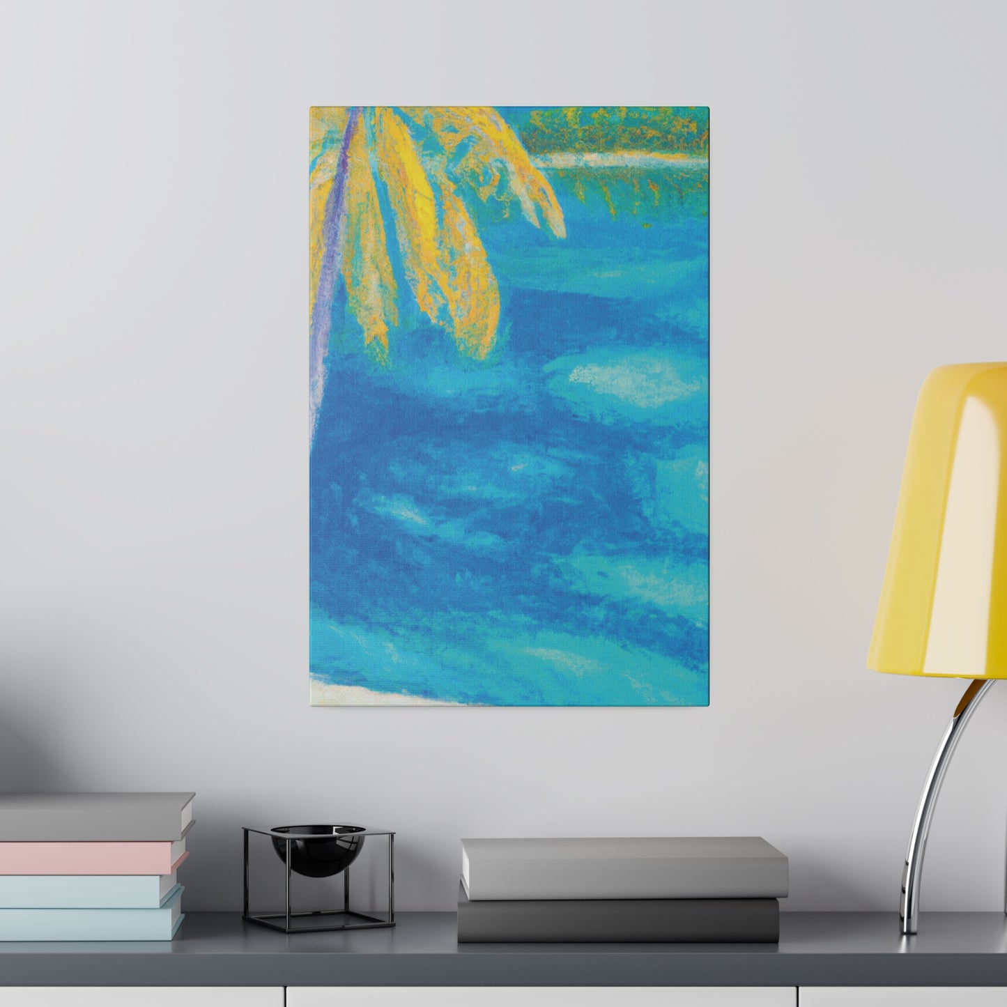 5874A - Bahamas Ocean Painting Print | Bahamas | Ocean | Beach | Poster | Home Decor | Wall Art | Canvas