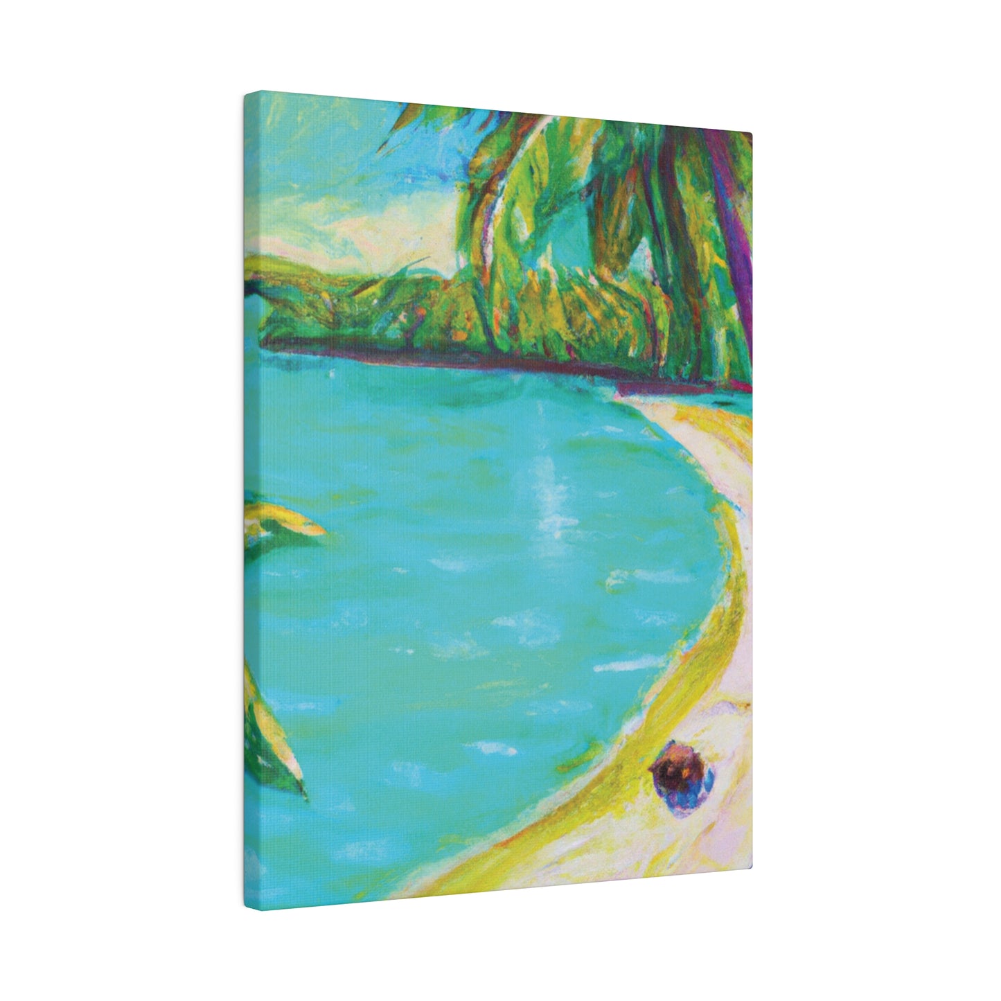 2421K - Bahamas Ocean Painting Print | Bahamas | Ocean | Beach | Poster | Home Decor | Wall Art | Canvas