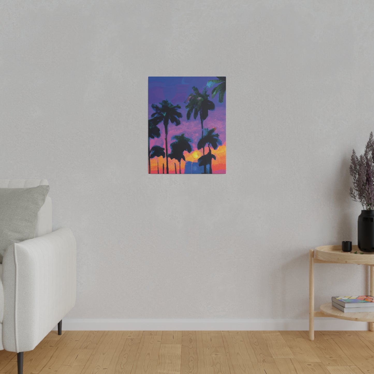 9232V - Miami Beach Sunset Painting Print | Miami | Beach | Sunset | Poster | Home Decor | Wall Art | Canvas
