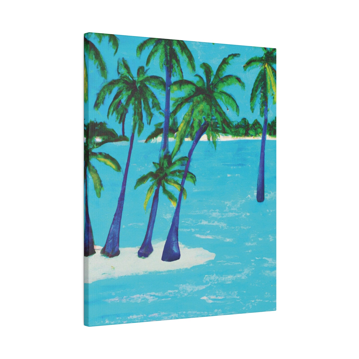 2486G - Bahamas Ocean Painting Print | Bahamas | Ocean | Beach | Poster | Home Decor | Wall Art | Canvas