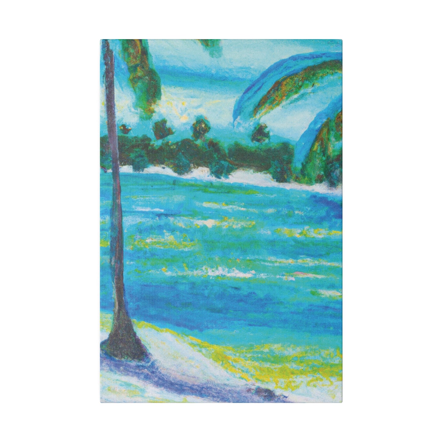 5874R - Bahamas Ocean Painting Print | Bahamas | Ocean | Beach | Poster | Home Decor | Wall Art | Canvas