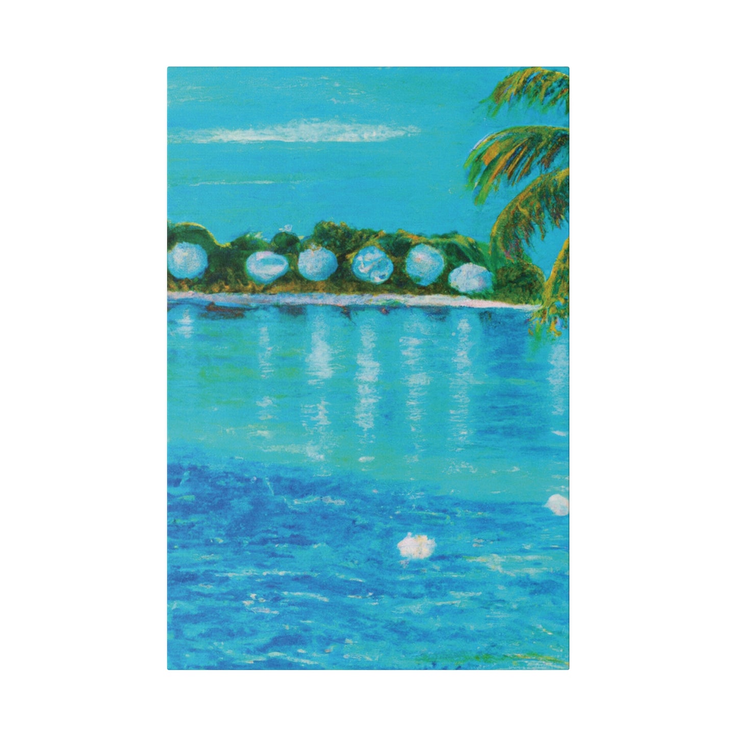 912X - Bahamas Ocean Painting Print | Bahamas | Ocean | Beach | Poster | Home Decor | Wall Art | Canvas