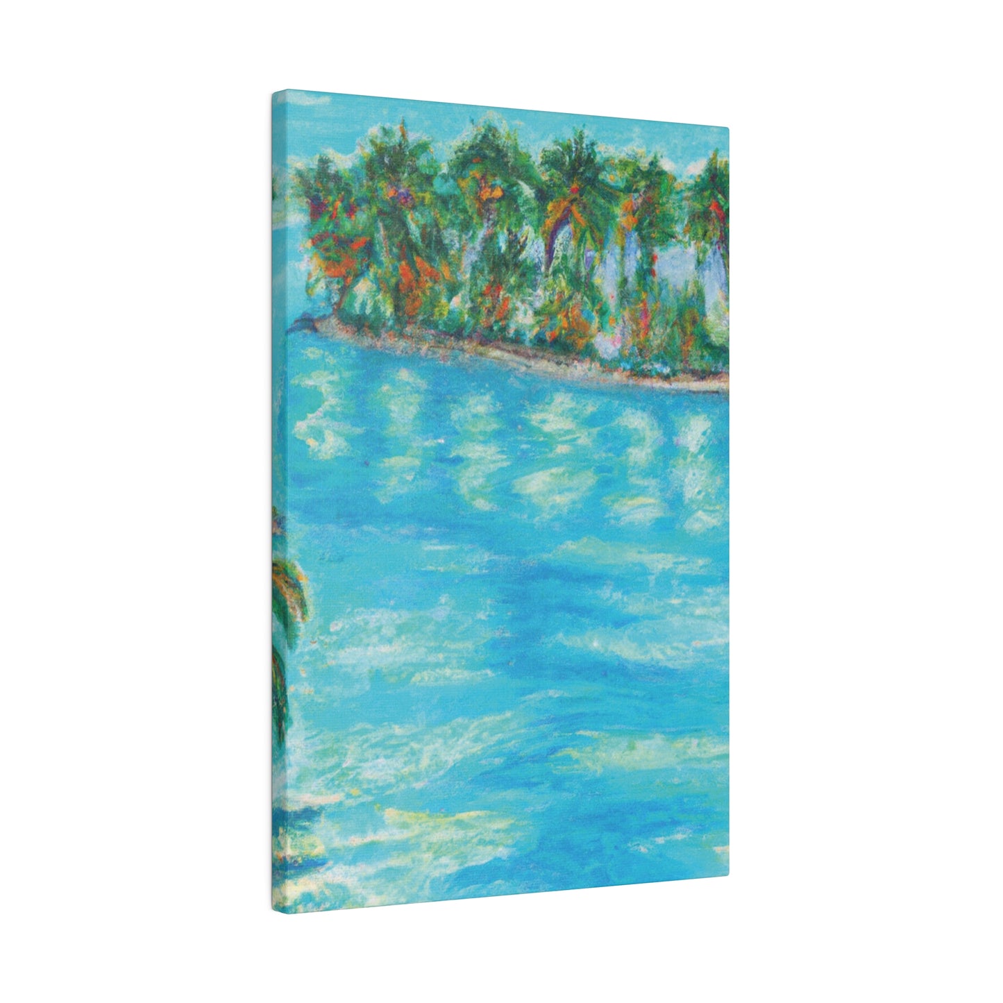 8625Q - Bahamas Ocean Painting Print | Bahamas | Ocean | Beach | Poster | Home Decor | Wall Art | Canvas