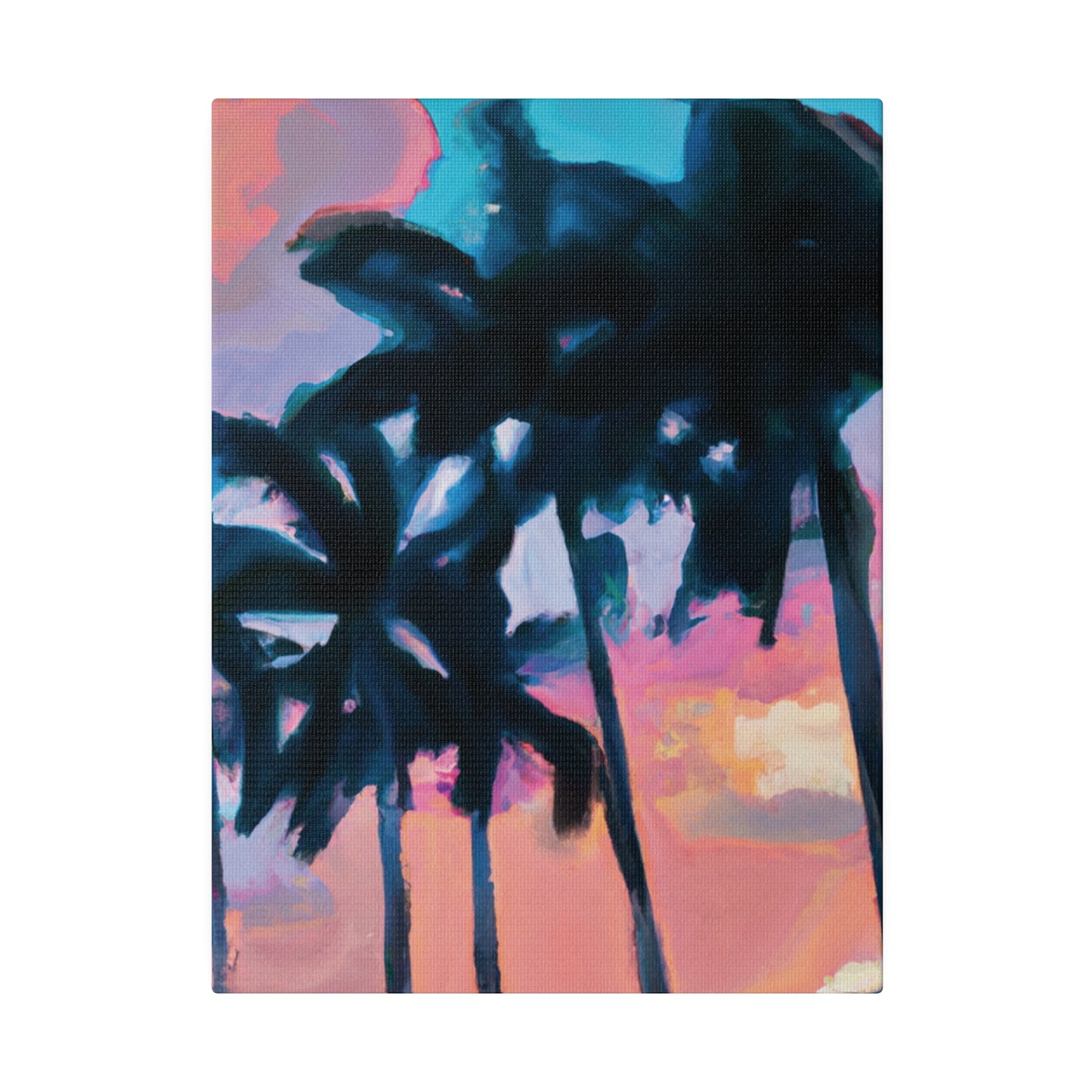 7234X - Miami Beach Sunset Painting Print | Miami | Beach | Sunset | Poster | Home Decor | Wall Art | Canvas