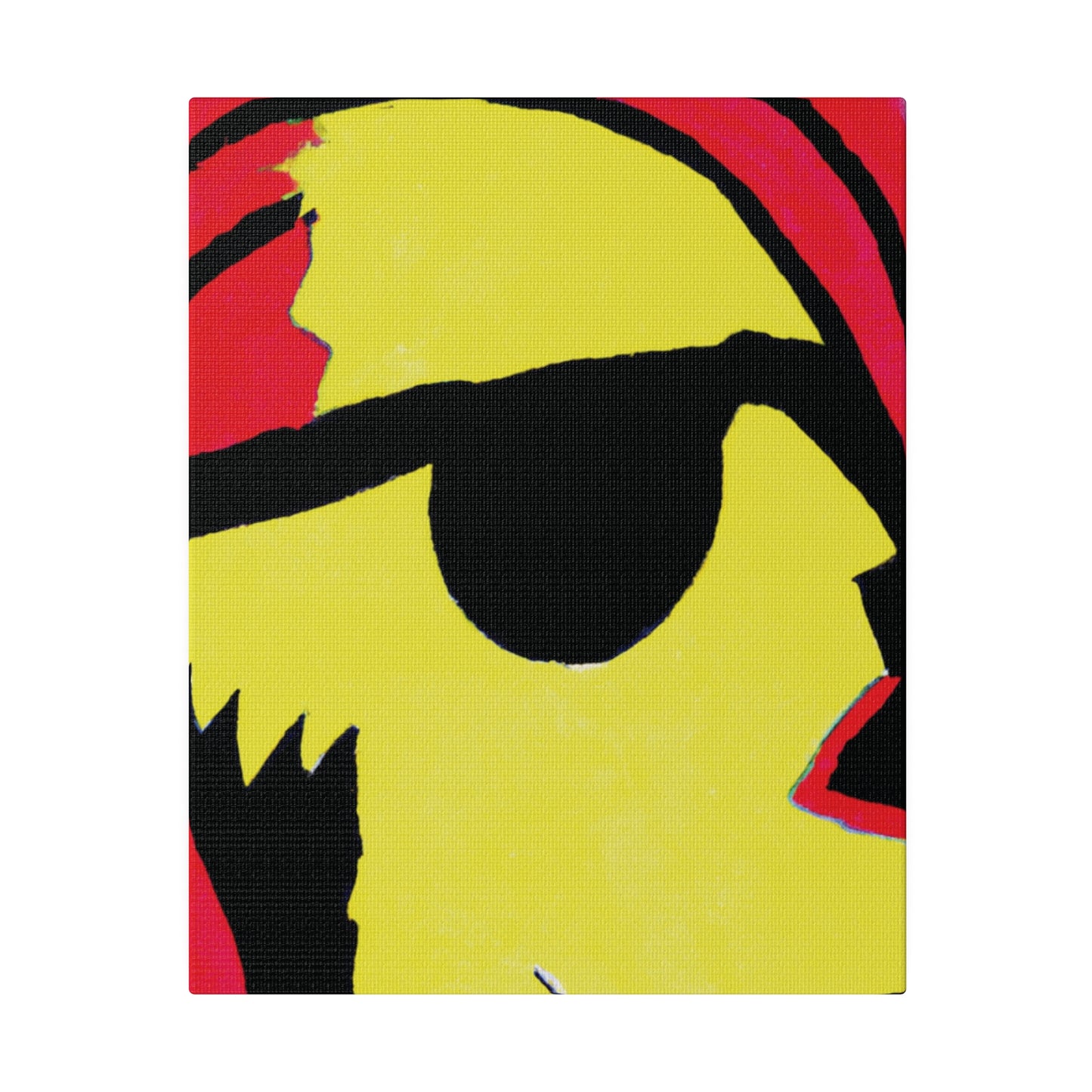 9456P - Rockstar Painting Print | Face | Abstract | Poster | Home Decor | Wall Art | Music Art | Canvas