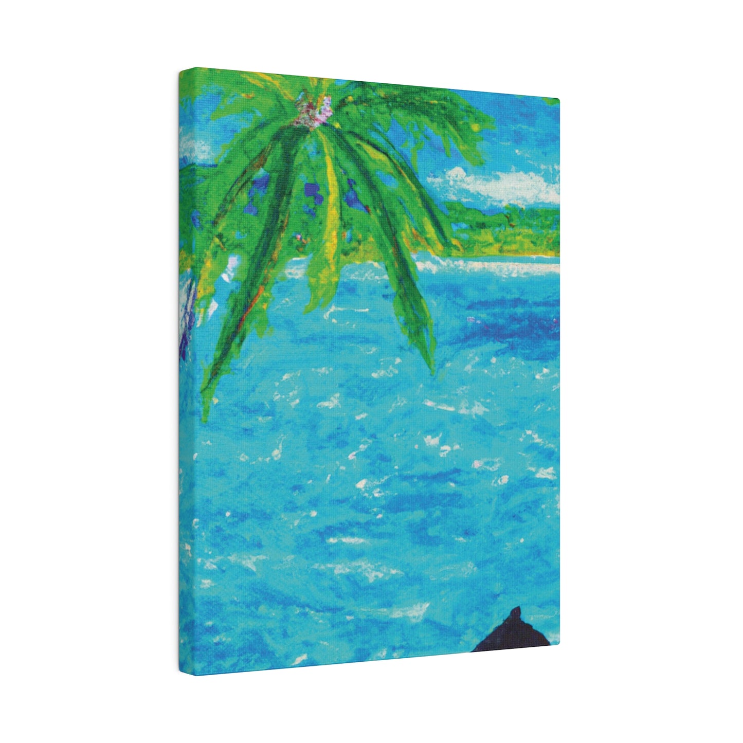 7355H - Bahamas Ocean Painting Print | Bahamas | Ocean | Beach | Poster | Home Decor | Wall Art | Canvas