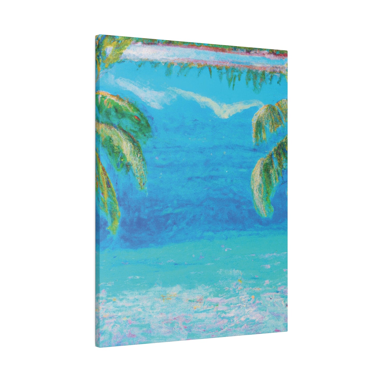 8159P - Bahamas Ocean Painting Print | Bahamas | Ocean | Beach | Poster | Home Decor | Wall Art | Canvas